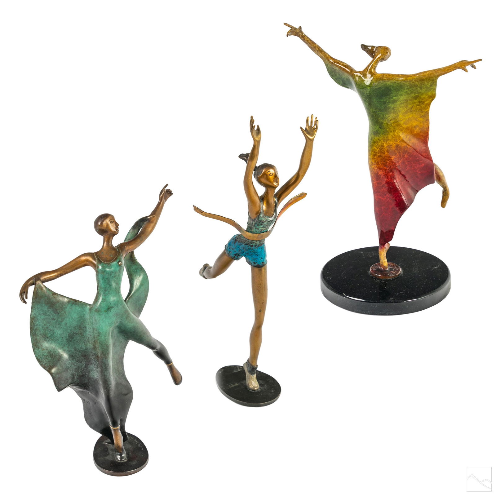 Esther Wertheimer 1926-2016 Bronze Sculpture Group (1 of 17)