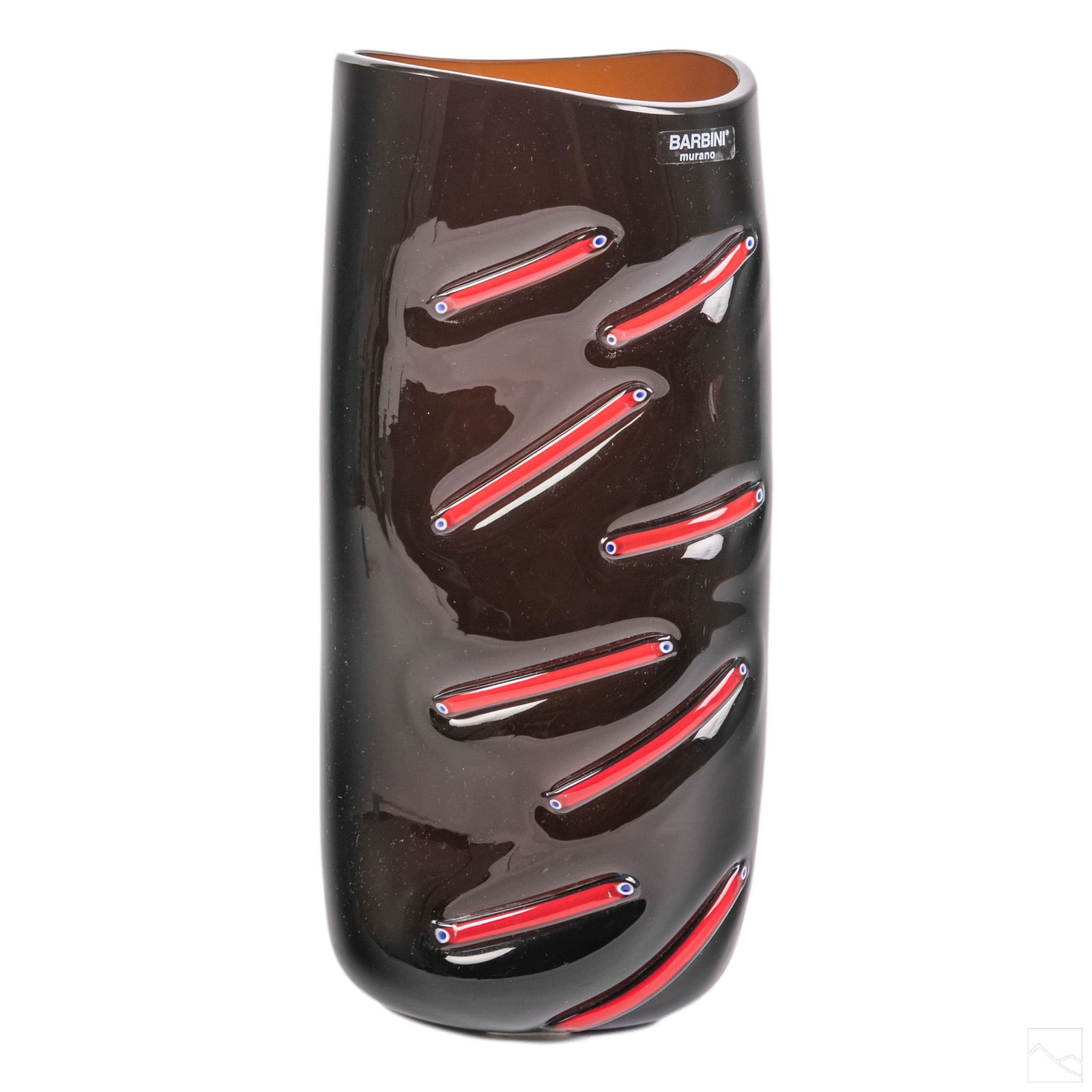 Murano Alfredo Barbini 12" Studio Art Glass Vase (1 of 9)