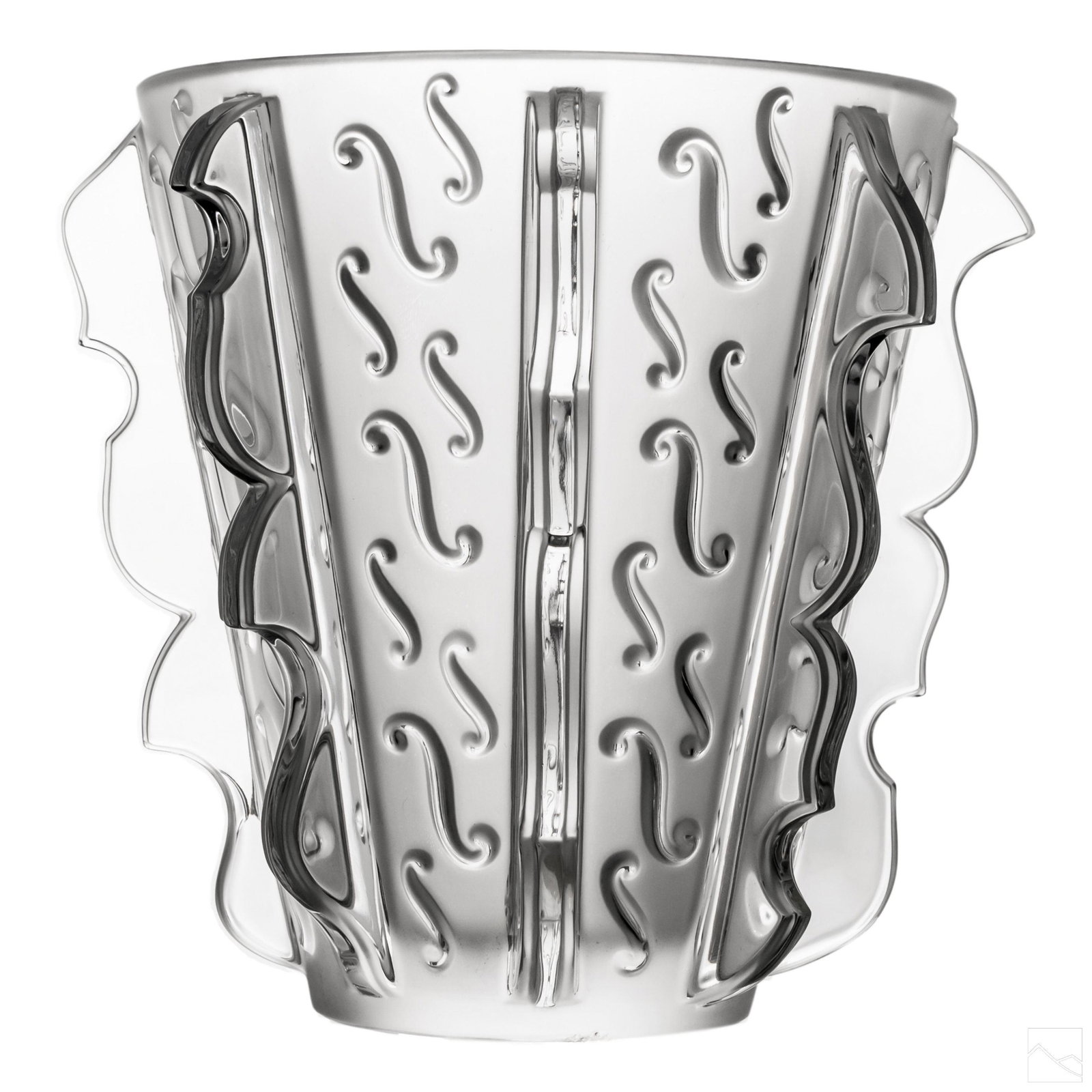 Lalique French Frosted Crystal Musical Swing Vase (1 of 8)