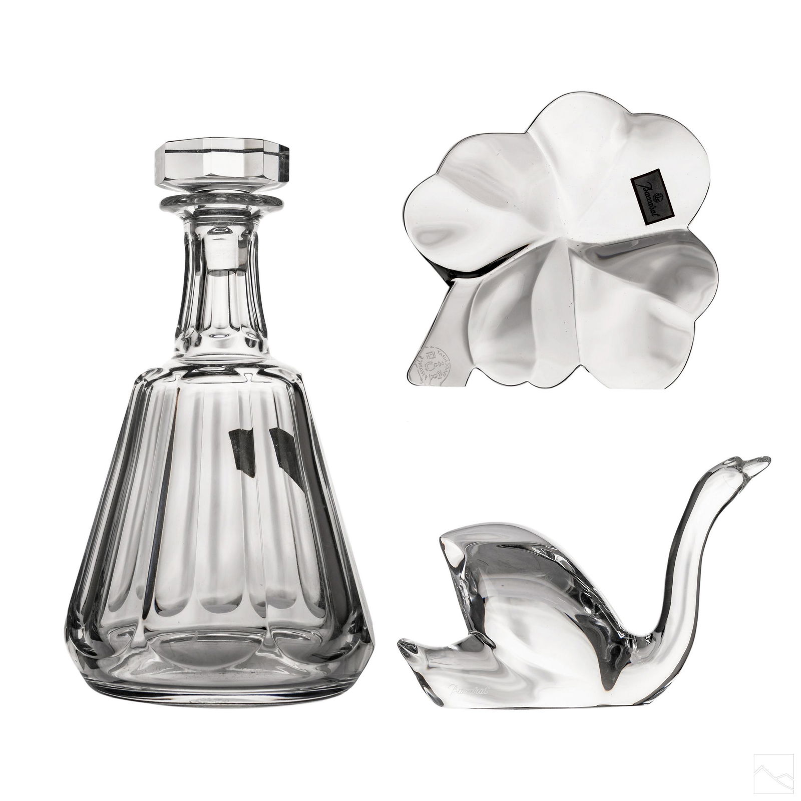 Baccarat French Art Crystal Figurines and Decanter (1 of 14)