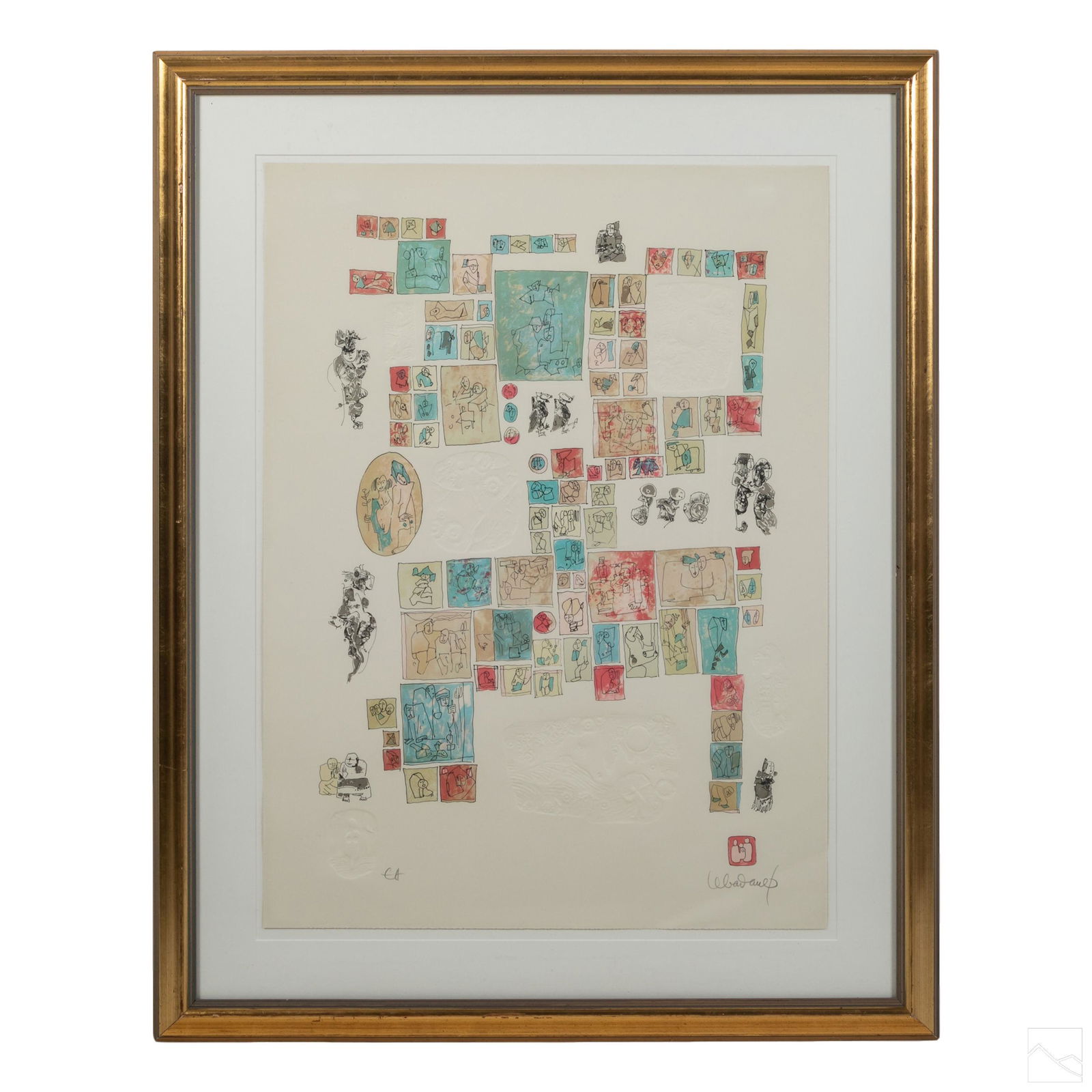 Hoi Lebadang 1921-2015 Abstract Art AP Lithograph (1 of 6)