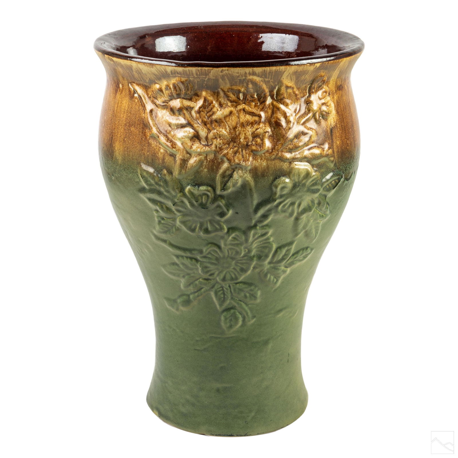 American Arts & Crafts Antique Pottery Floor Vase (1 of 5)