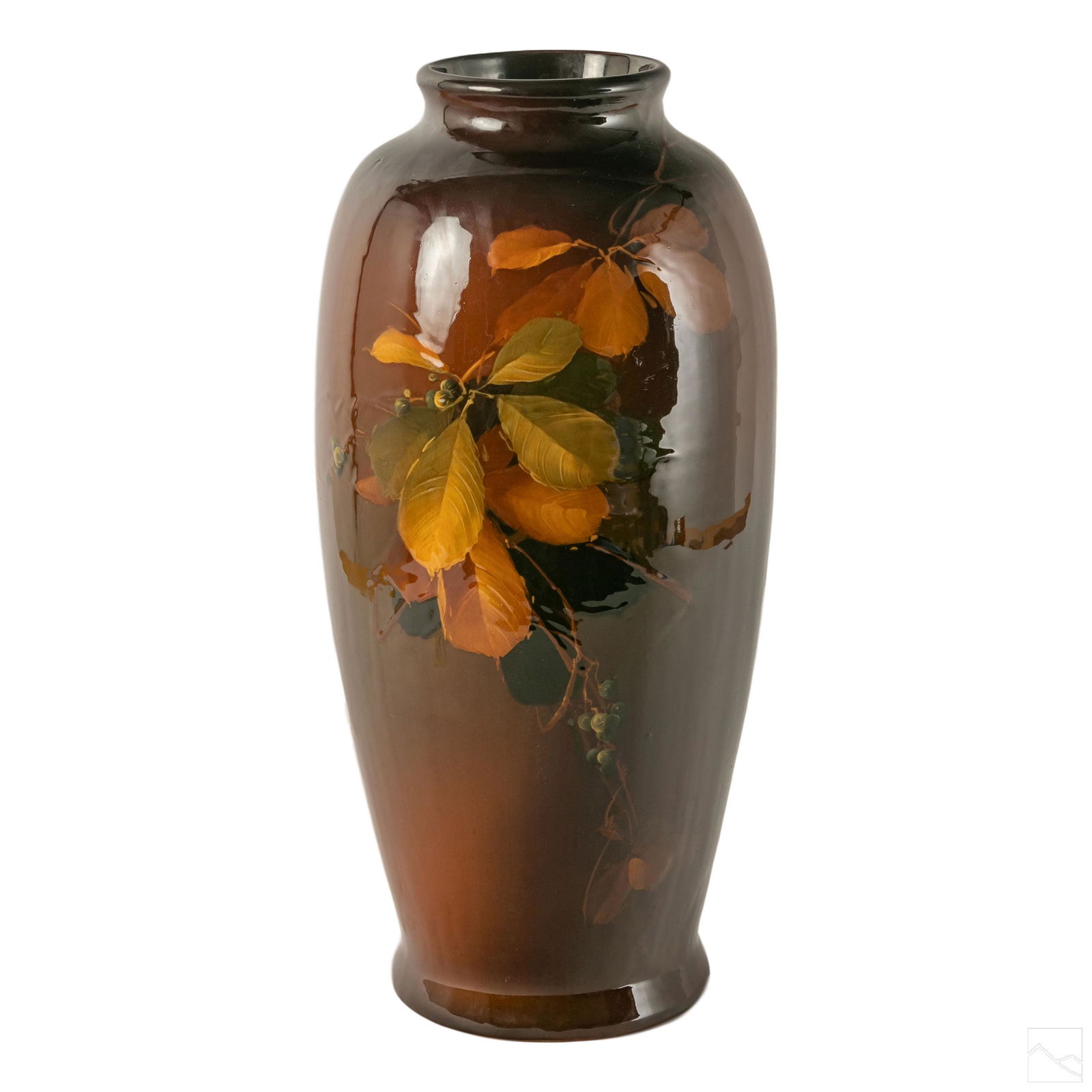 Mae Timberlake 19" Antique Blueberry Pottery Vase (1 of 6)