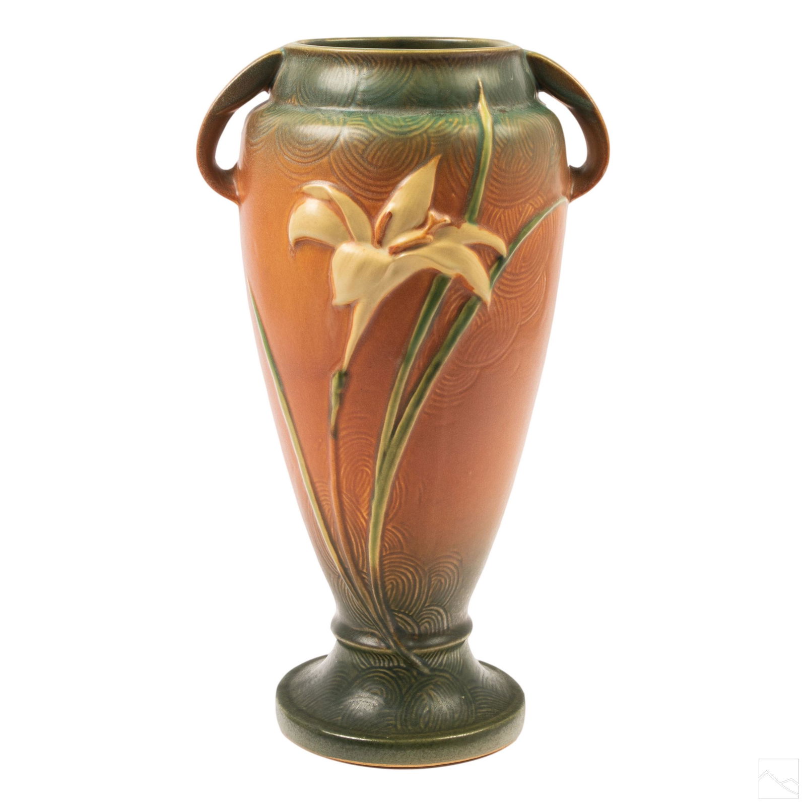 Roseville Art Pottery Zephyr Lily VTG Vase #141-15 (1 of 7)