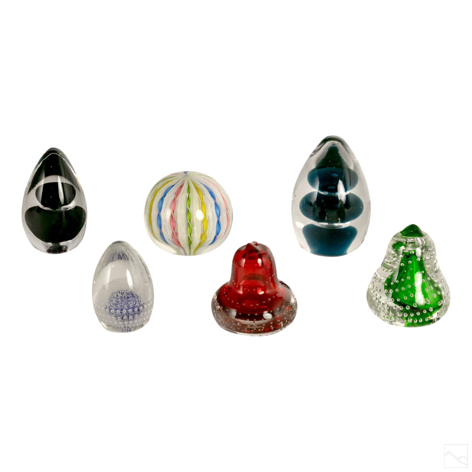 Studio Art Glass Vintage Paperweights Collection (1 of 5)