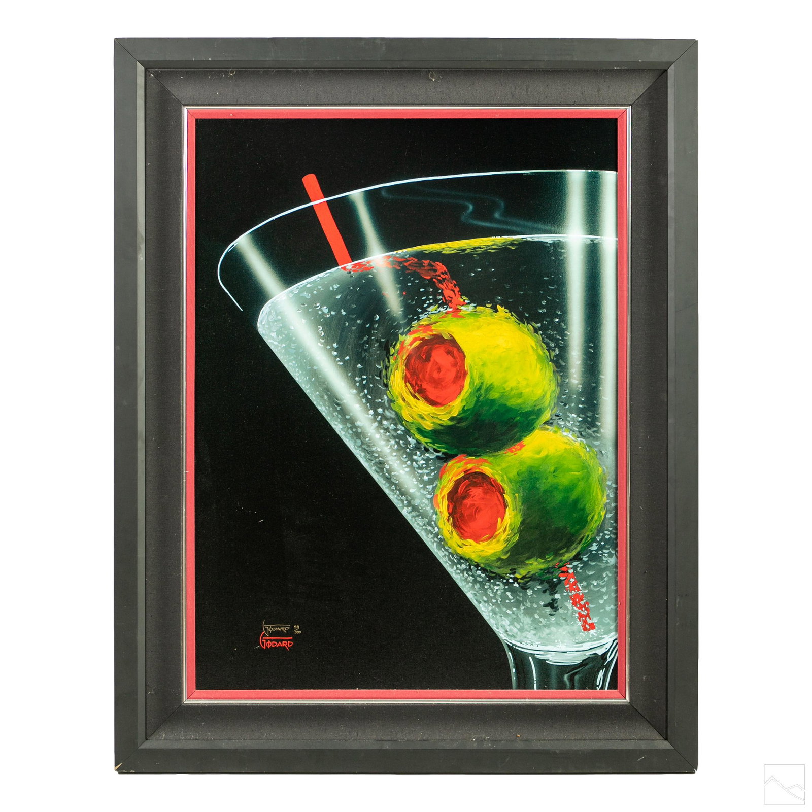 Michael Godard b.1958 LE "Classic Martini" Giclee (1 of 5)