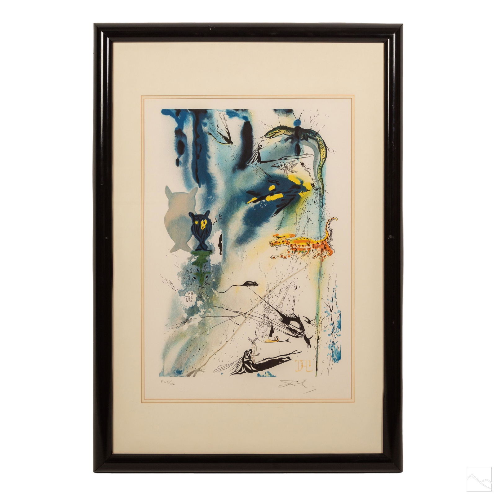 "Caucus Race" Alice In Wonderland Litho after Dali (1 of 6)