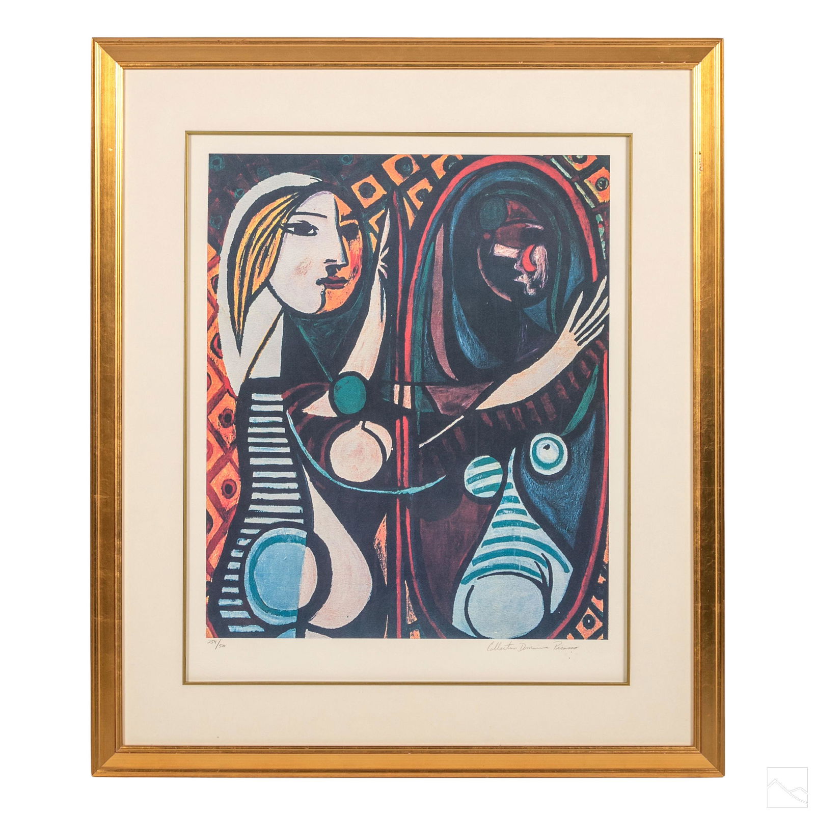 Girl Before Mirror Lithograph after Pablo Picasso (1 of 7)