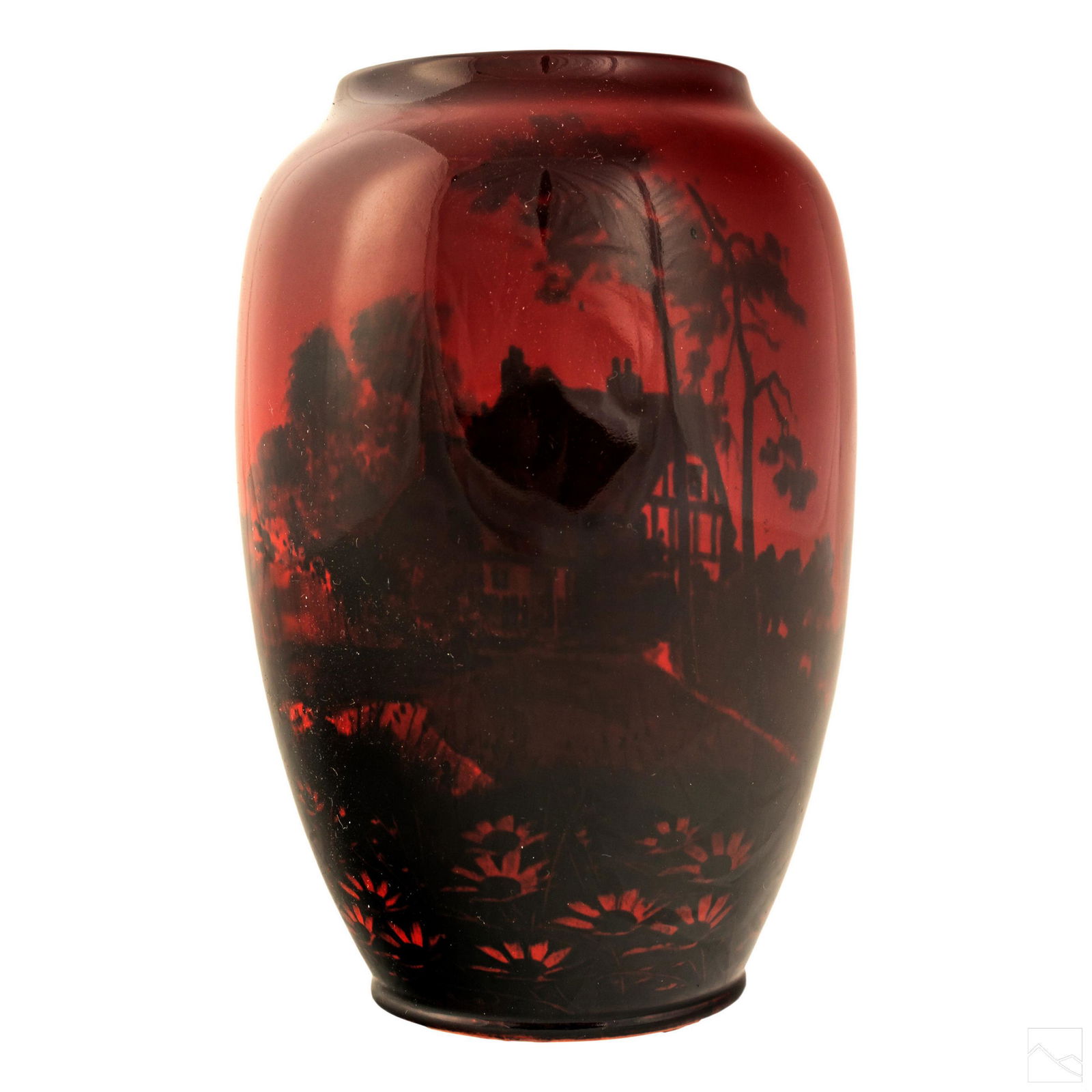 Royal Doulton Charles Noke Flambe Landscape Vase (1 of 14)