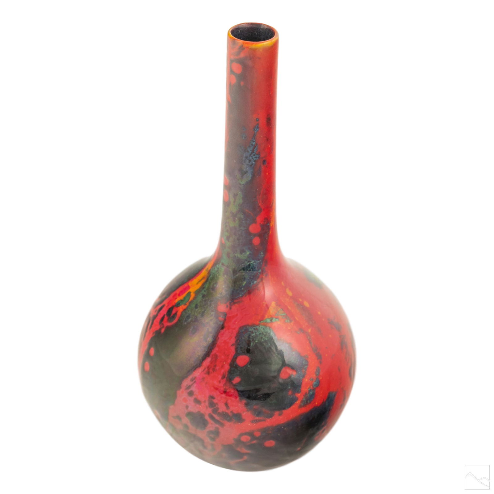 Royal Doulton Antique Glazed Red Flambe Sung Vase (1 of 5)
