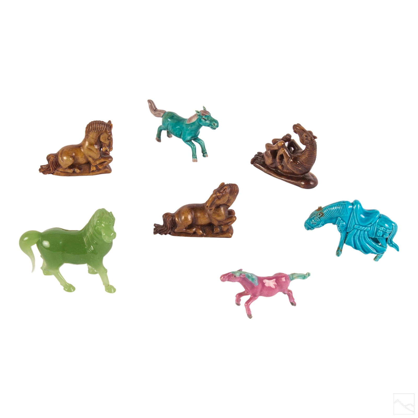 Chinese Assorted Vintage Horse Figurine Sculptures (1 of 8)