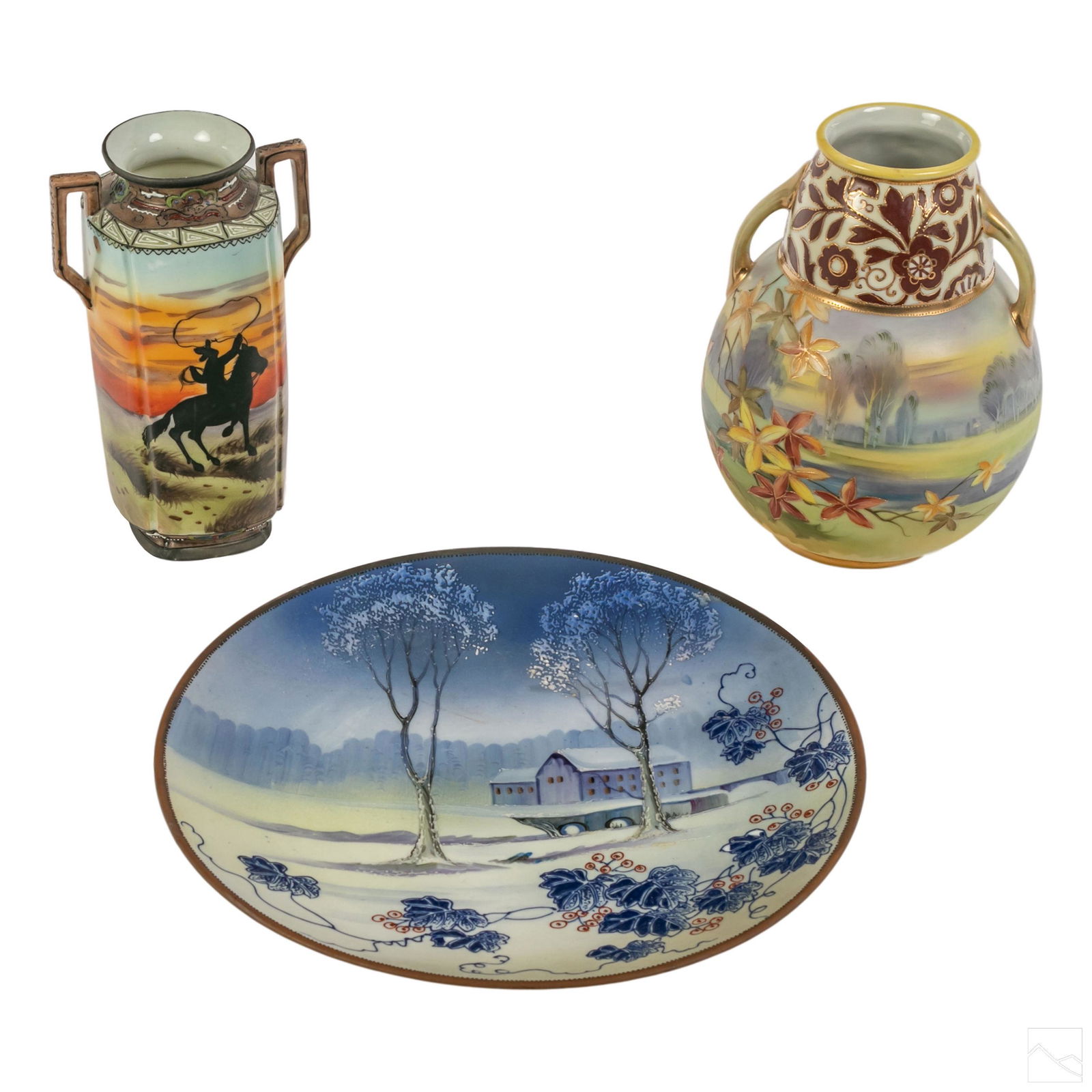 Japanese Nippon Antique Painted China Collection (1 of 14)