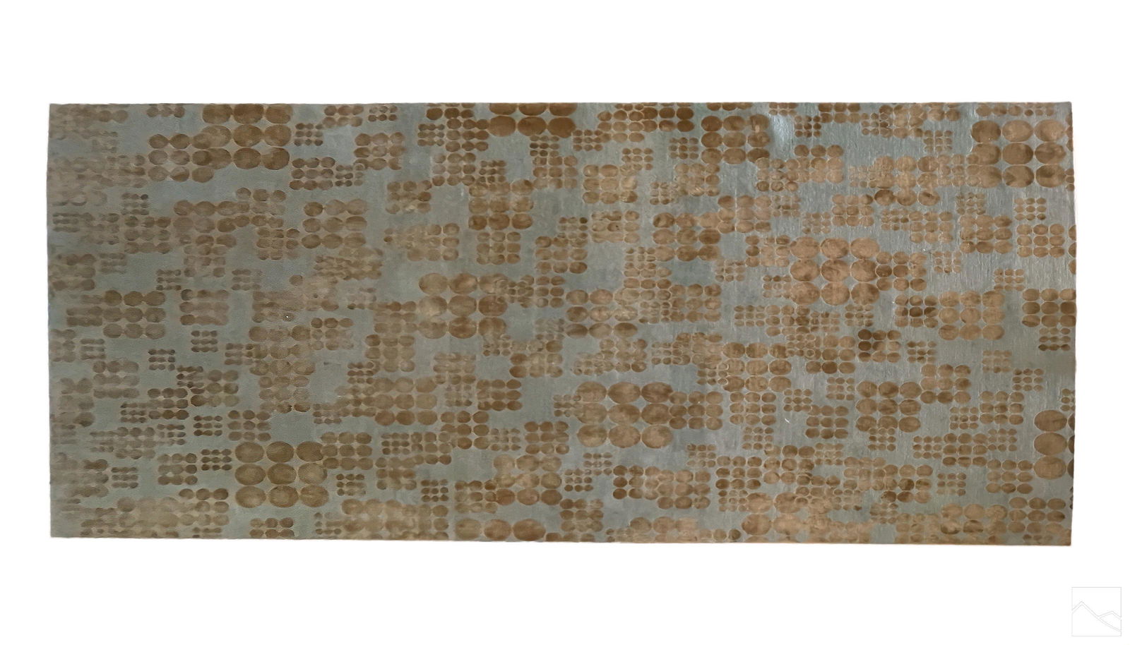 Tamarain Modern Blue & Champagne Carpet Area Rug (1 of 5)