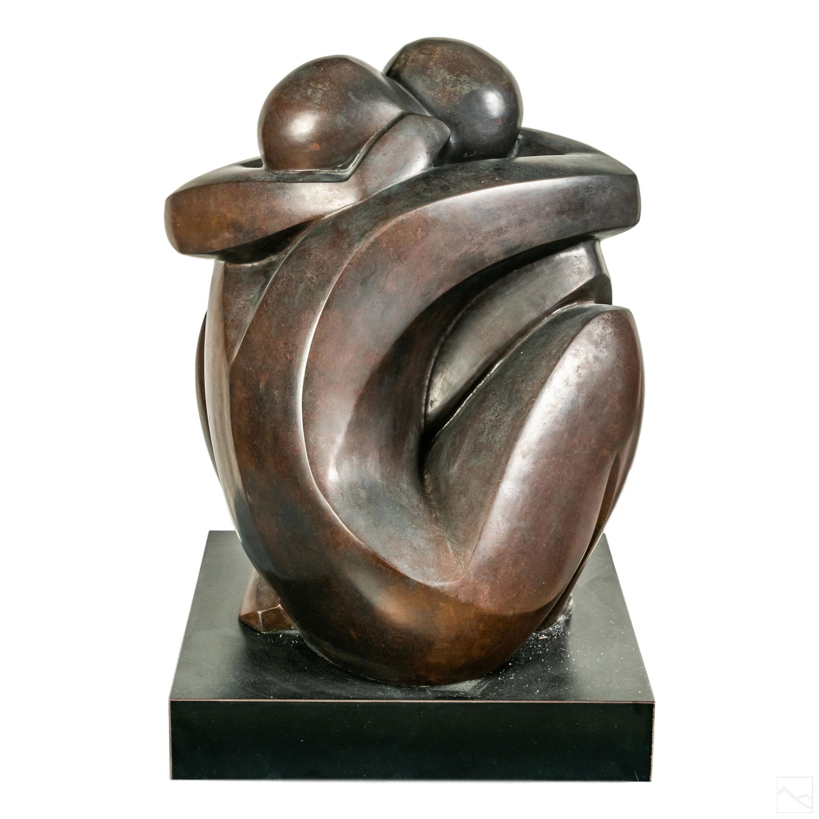 Gila J Stein b.1945 Modern Bronze Lovers Sculpture (1 of 7)