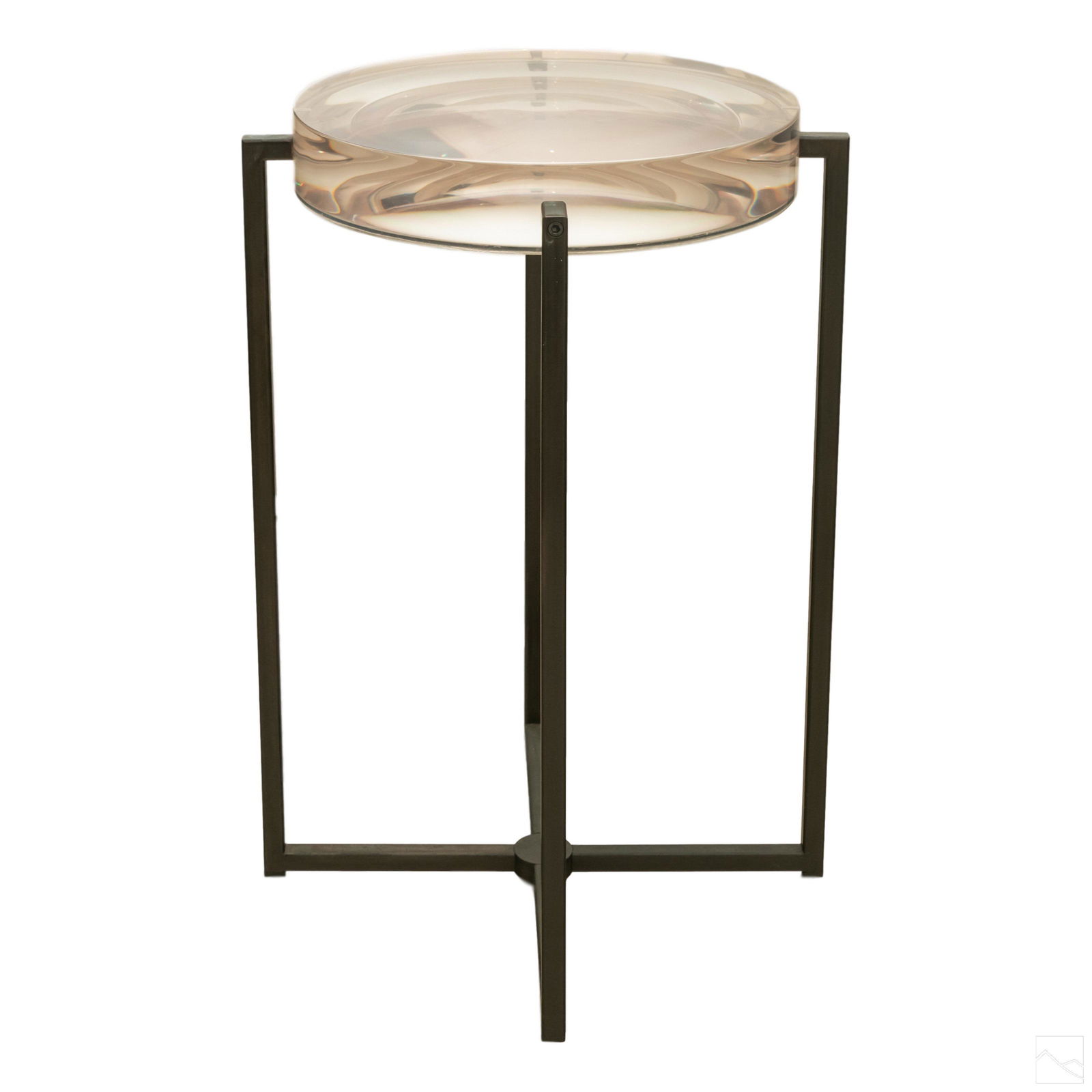 McCollin Bryan McB Clear LENS Modern Side Table (1 of 5)