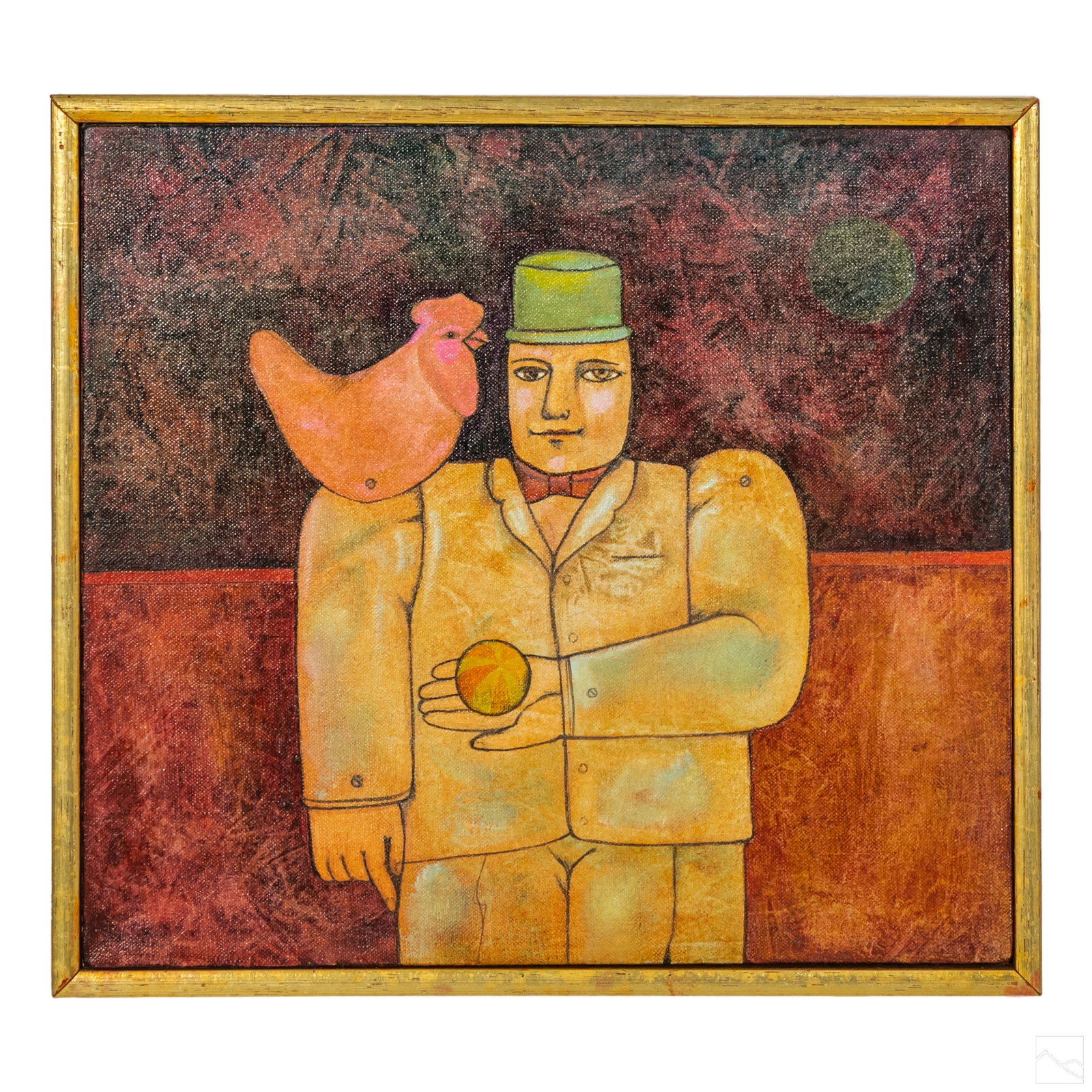 Mary Spain Colie (1934-1983) Surreal Oil Painting (1 of 5)