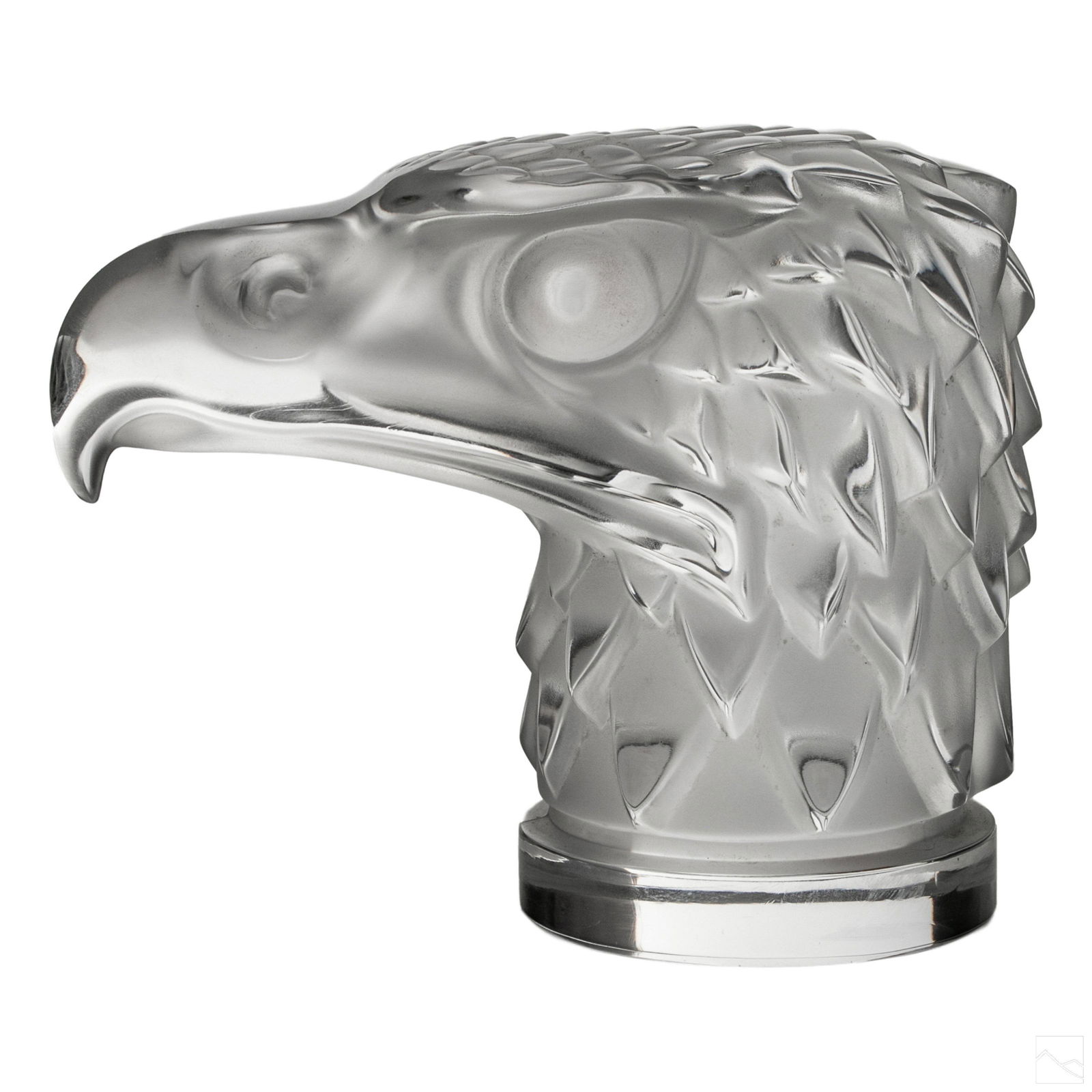 Lalique Tate d'Aigle Eagle Head Figurine Sculpture (1 of 5)