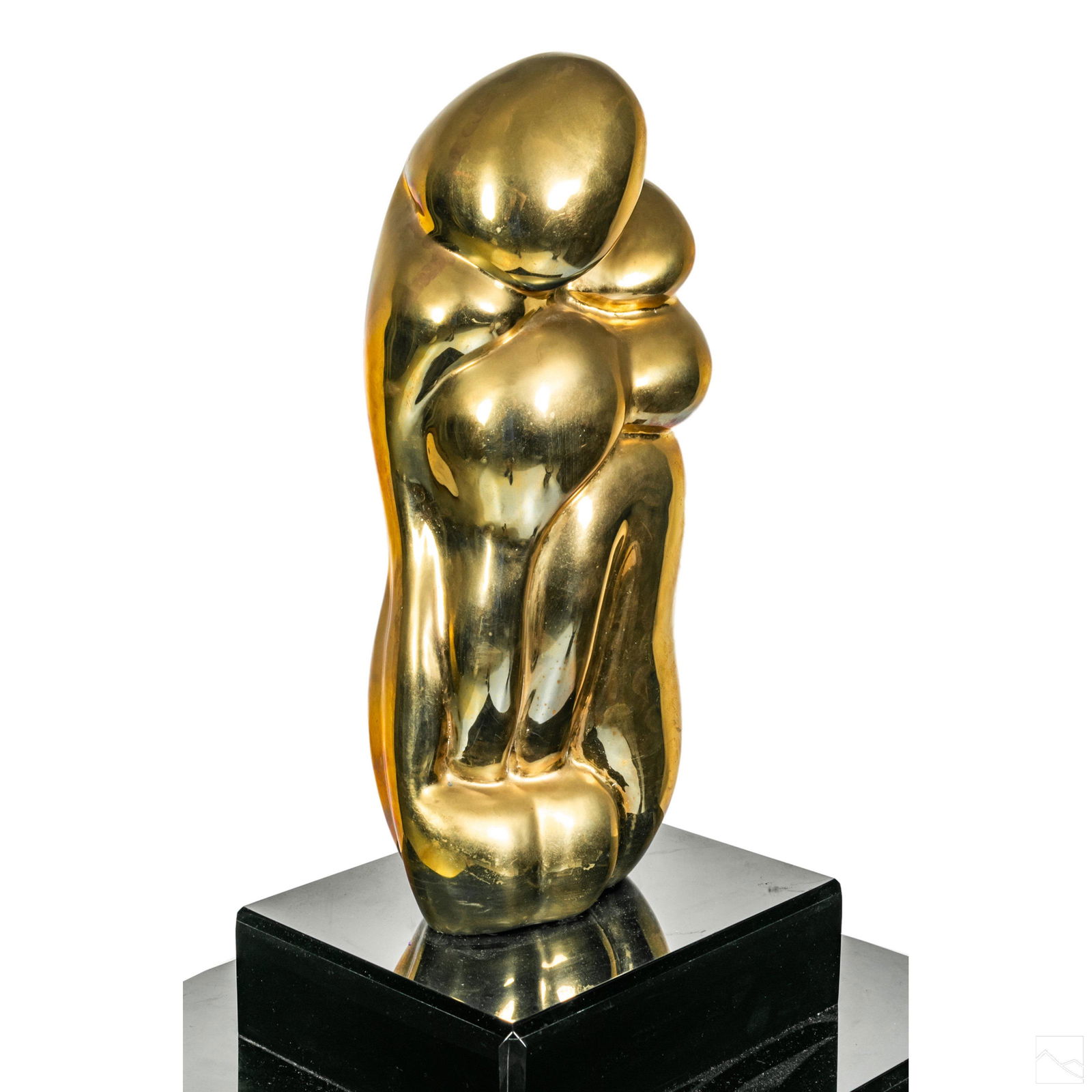 Emanuel (20th C.) Modern Abstract Bronze Sculpture (1 of 7)