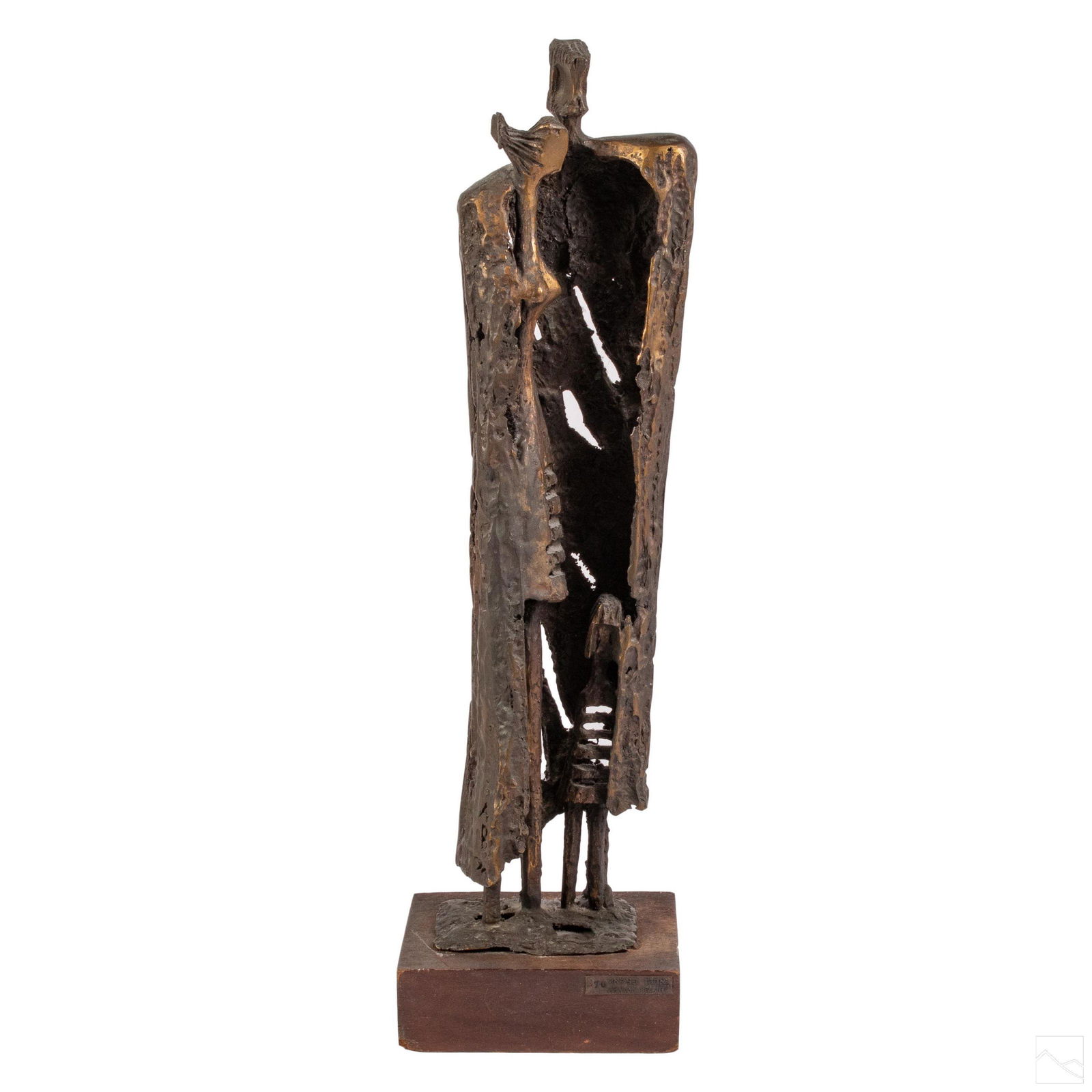 Aharon Bezalel 1926-2012 Abstract Bronze Sculpture (1 of 7)