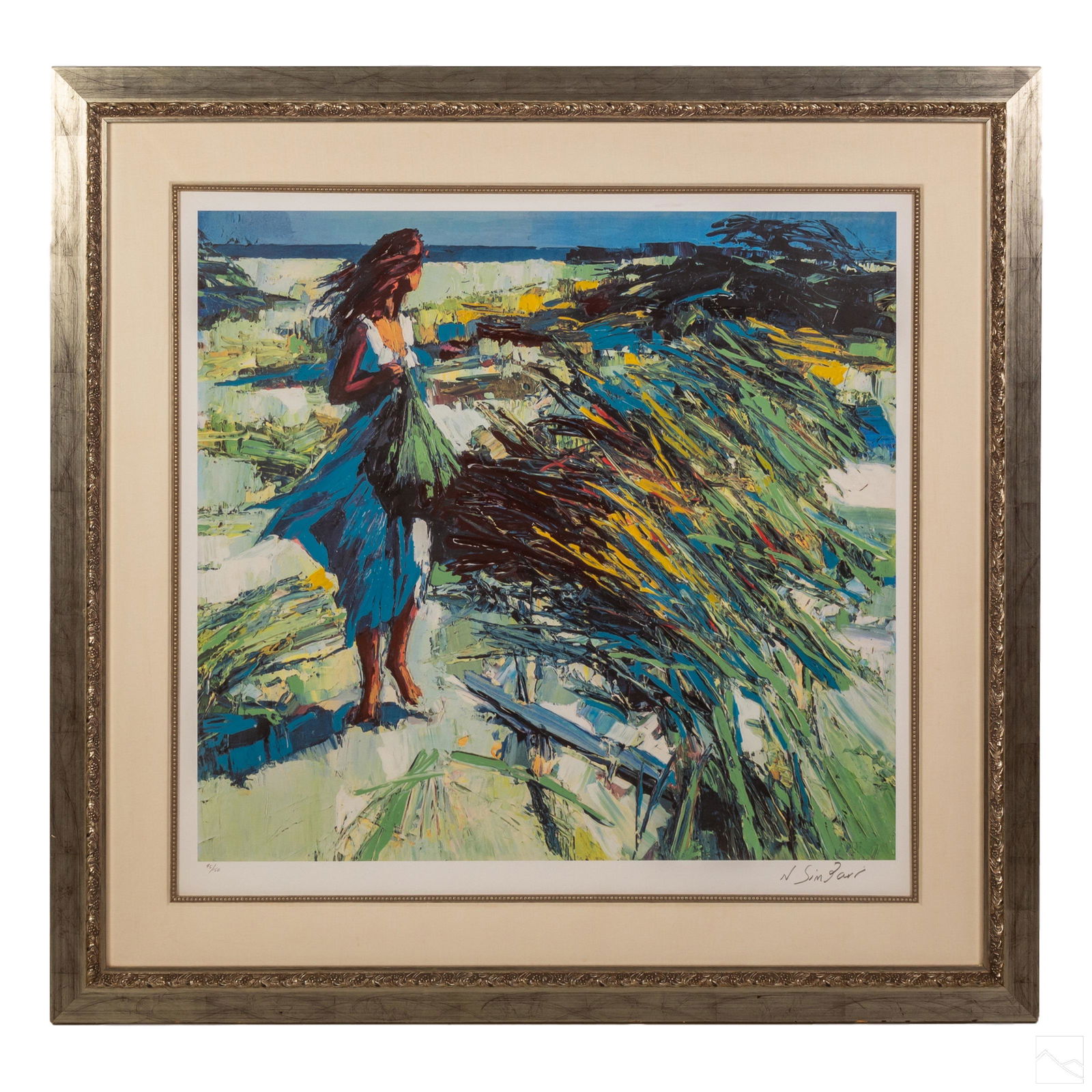 Nicola Simbari 1927-2012 Signed Pop Art Serigraph (1 of 6)