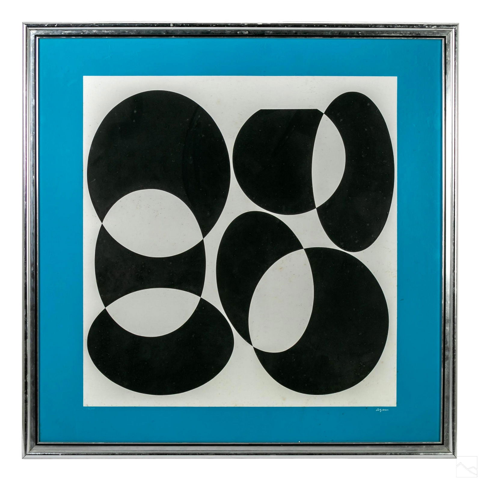 Yaacov Agam (b.1928) Signed Abstract Op Art Litho (1 of 6)