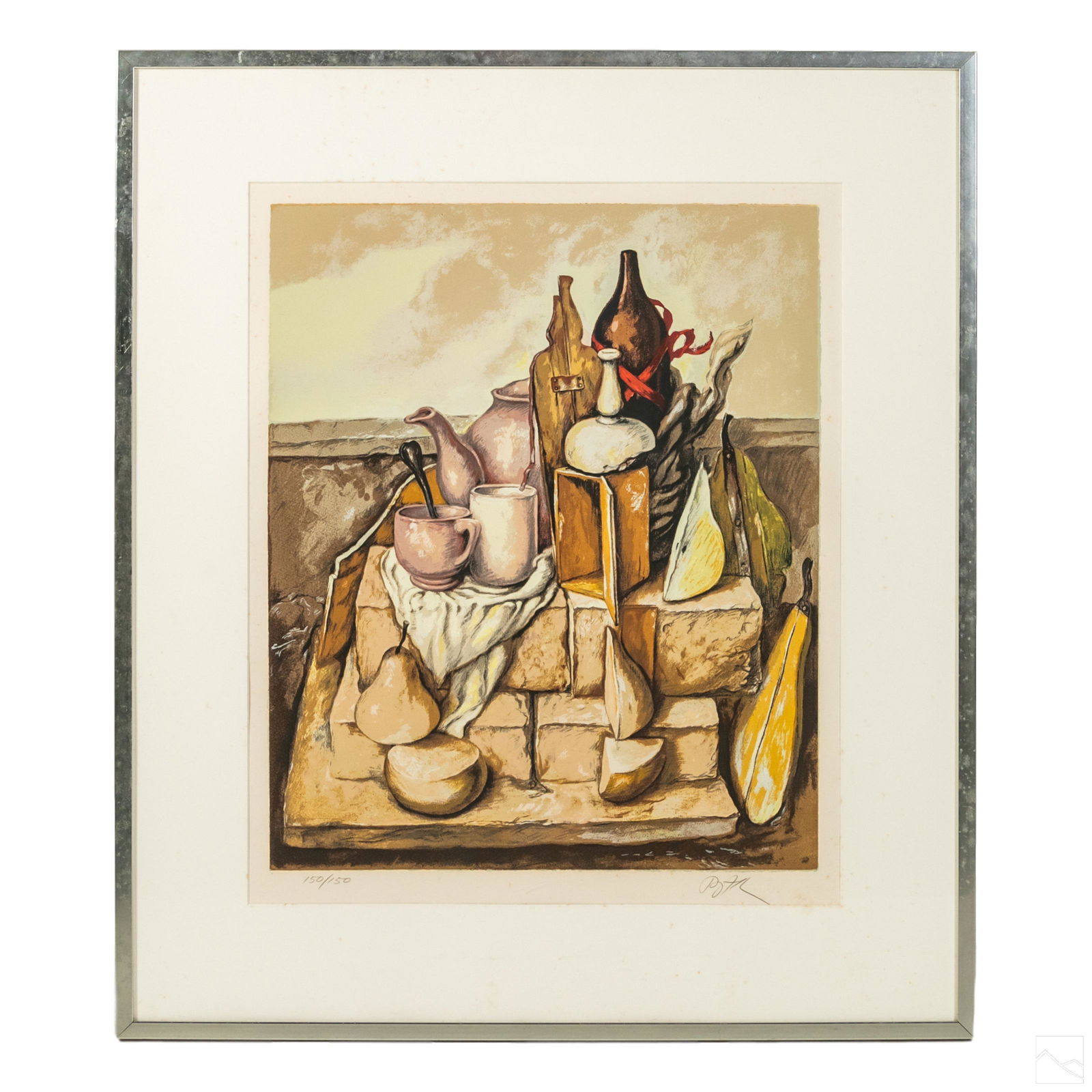 Samuel Bak b.1933 Modern Surrealism Art Lithograph (1 of 6)