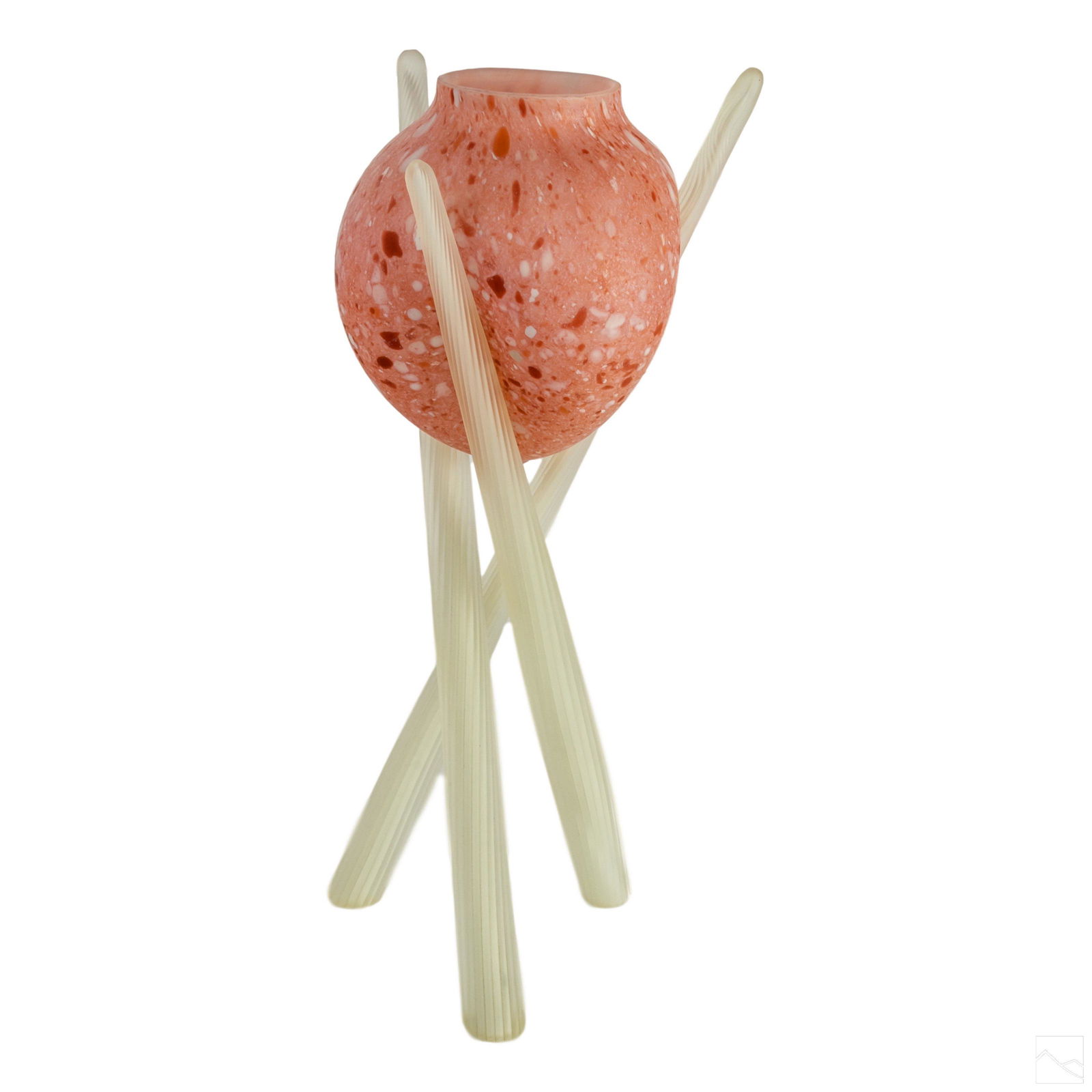 Murano Venetian Art Glass Tripod Sculptural Vase (1 of 5)