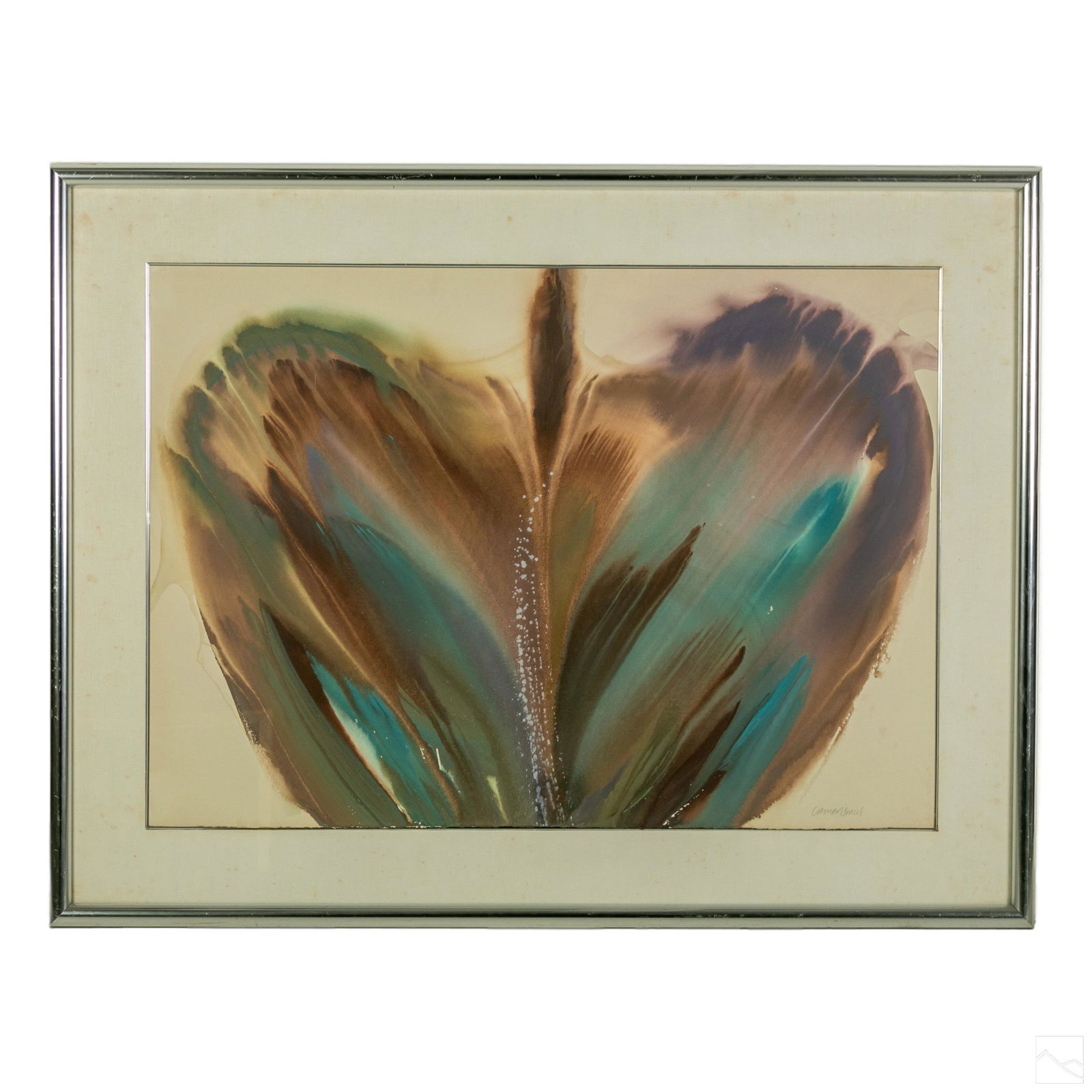 Modern Abstract Expressionism 51" Signed Art Litho (1 of 6)