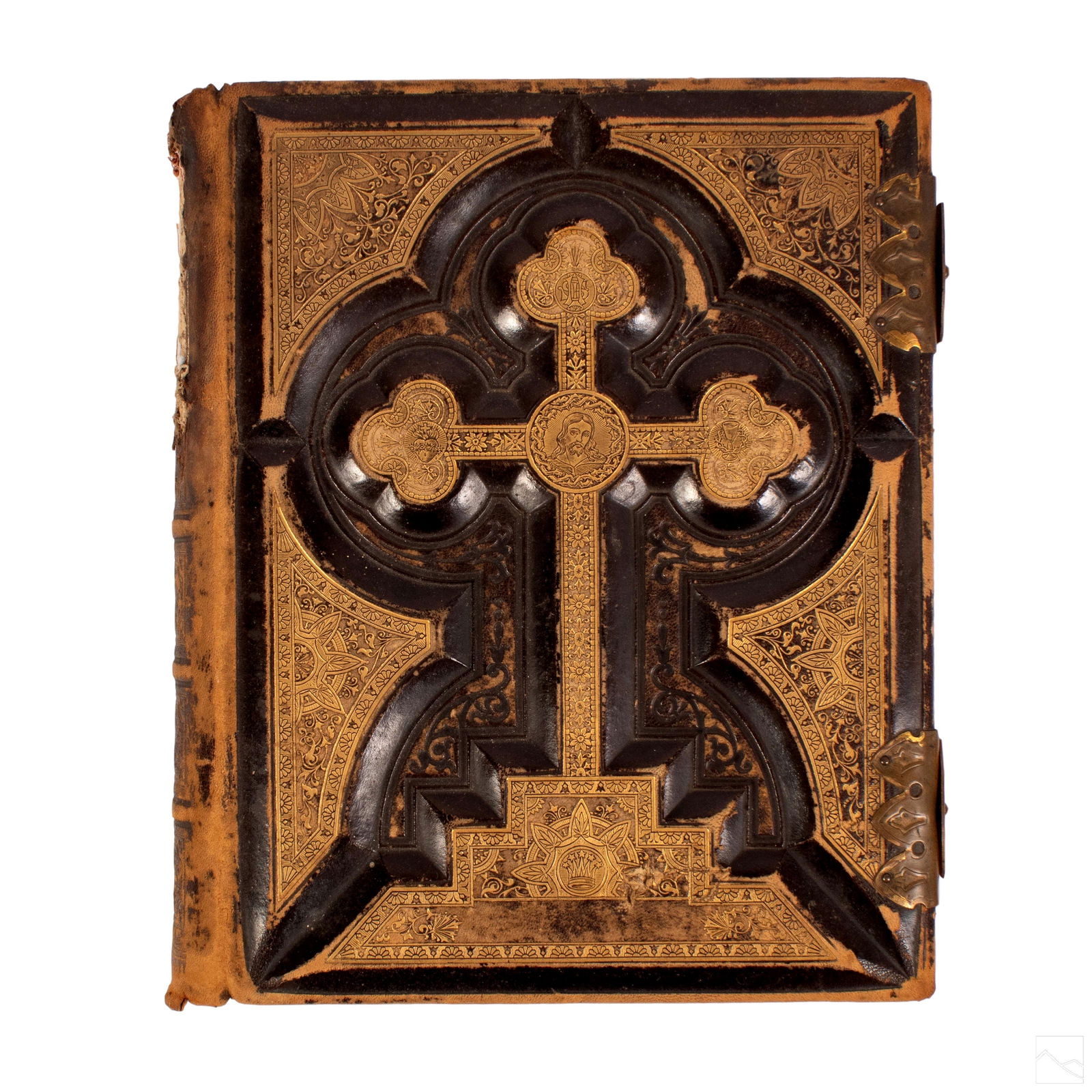 1880 American Victorian Latin Vulgate Holy Bible (1 of 6)