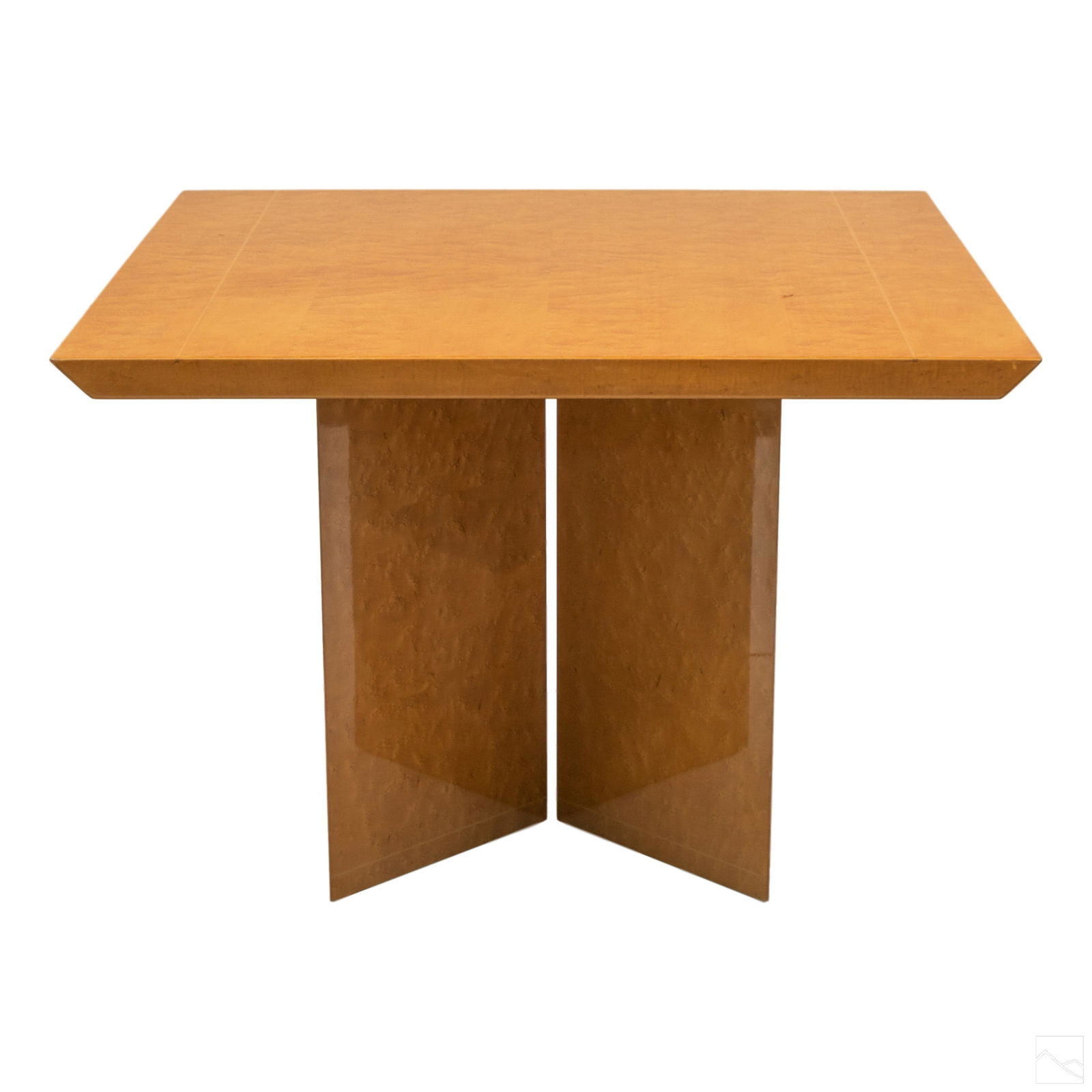 Dakota Jackson Mid Century Modern Wood Card Table (1 of 8)