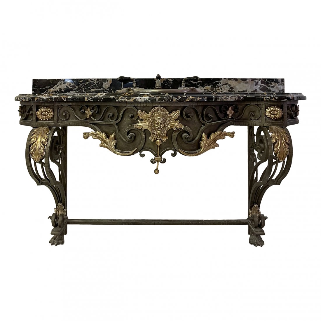 Architectural Salvage Marble Bathroom Vanity Sink (1 of 10)