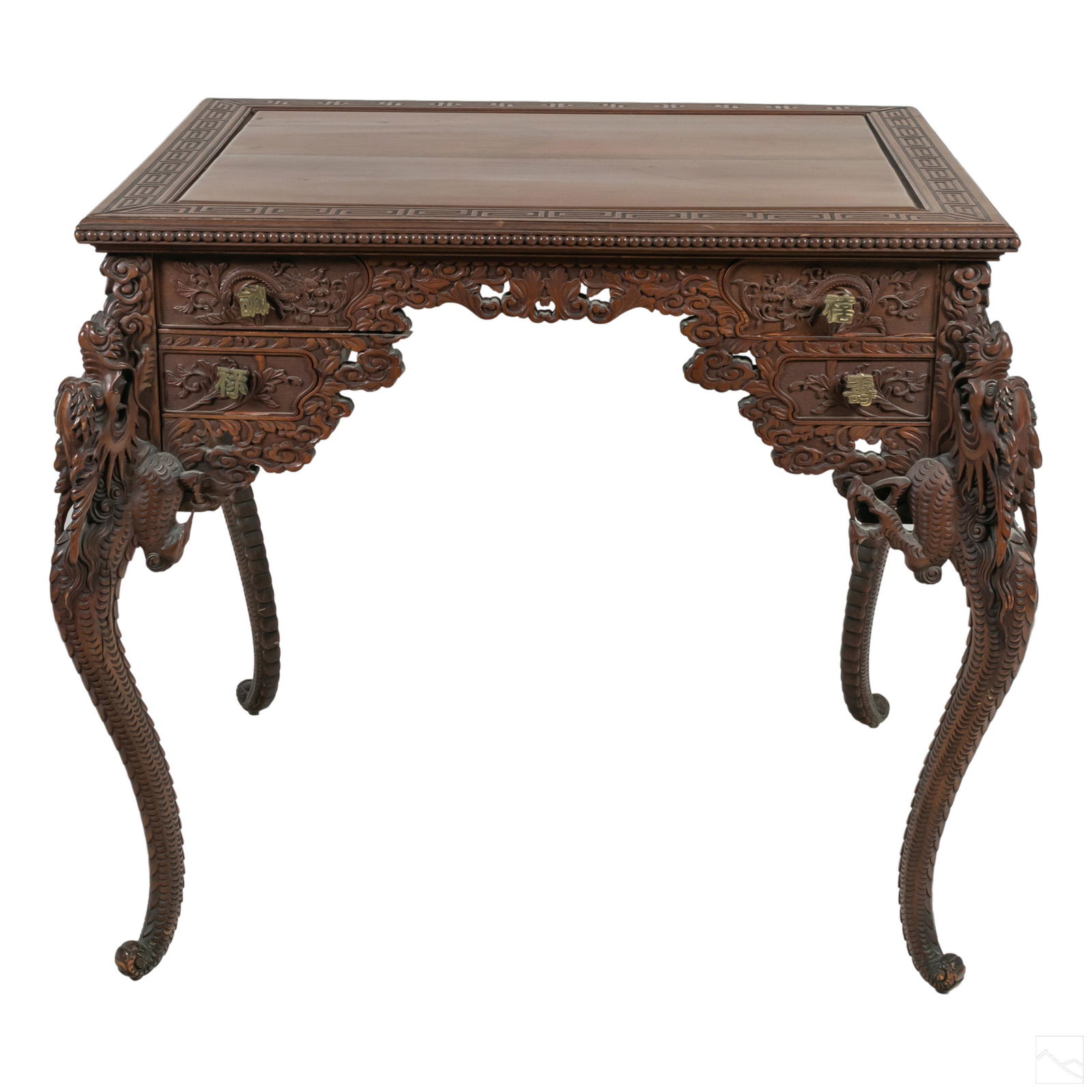 Chinese Qing Dynasty Antique Imperial Dragon Table (1 of 12)
