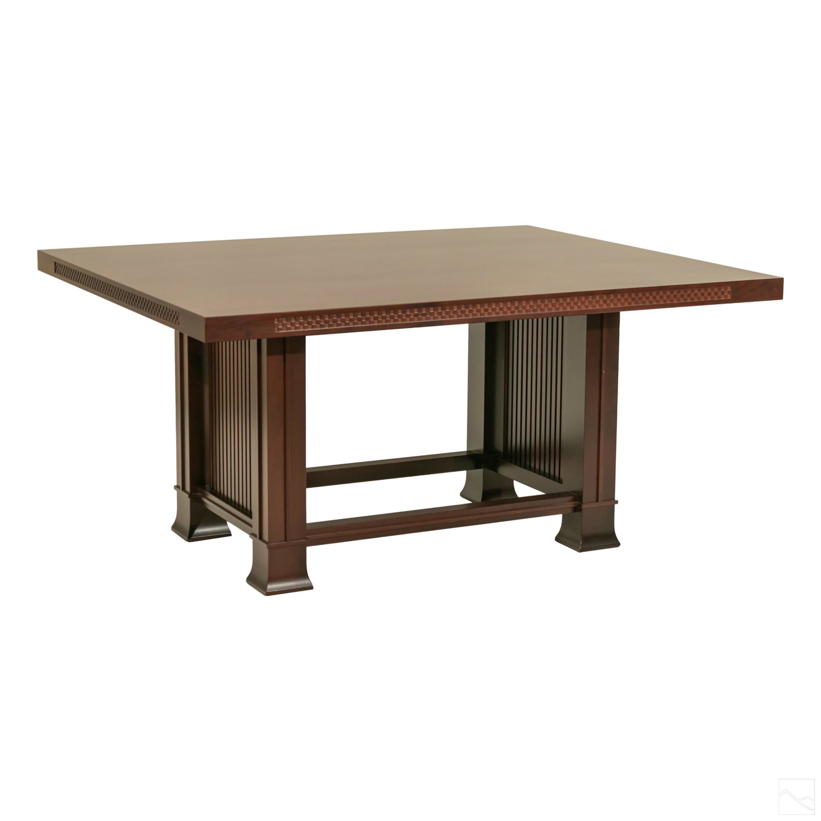 Frank Lloyd Wright Cassina Wood Dining Room Table (1 of 6)