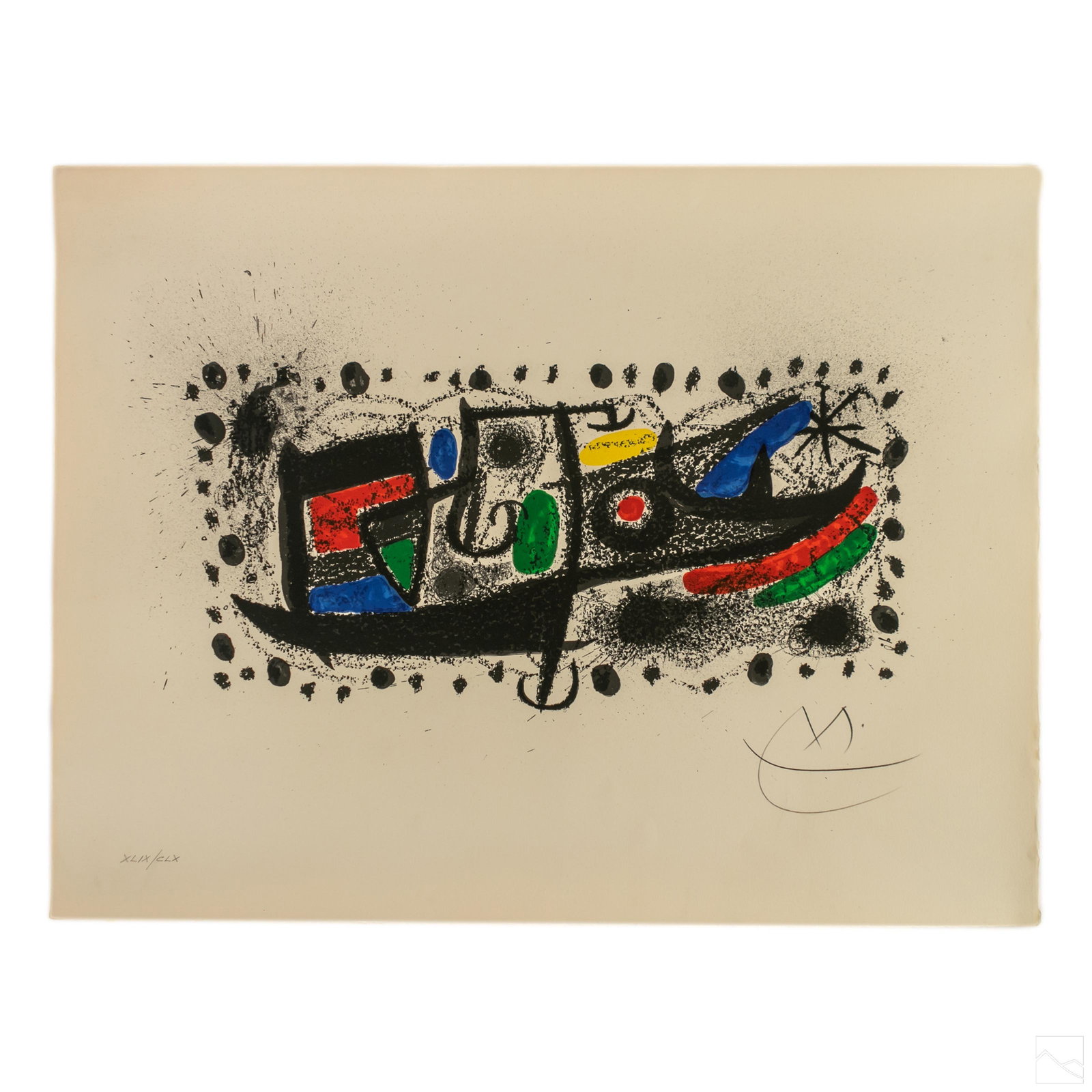 Joan Miro 1893-1983 Signed LE Catalonia Lithograph (1 of 5)