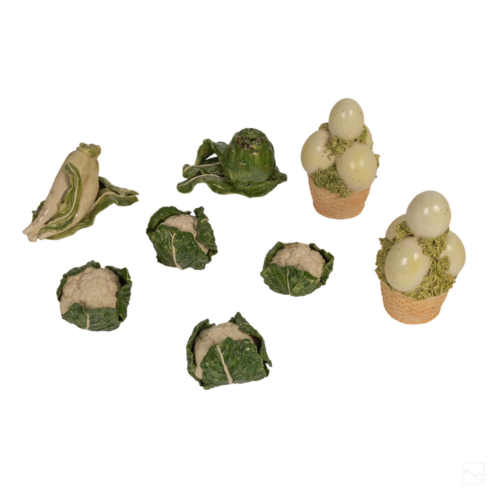 Christine Viennet Art Pottery Vegetable Sculptures (1 of 10)