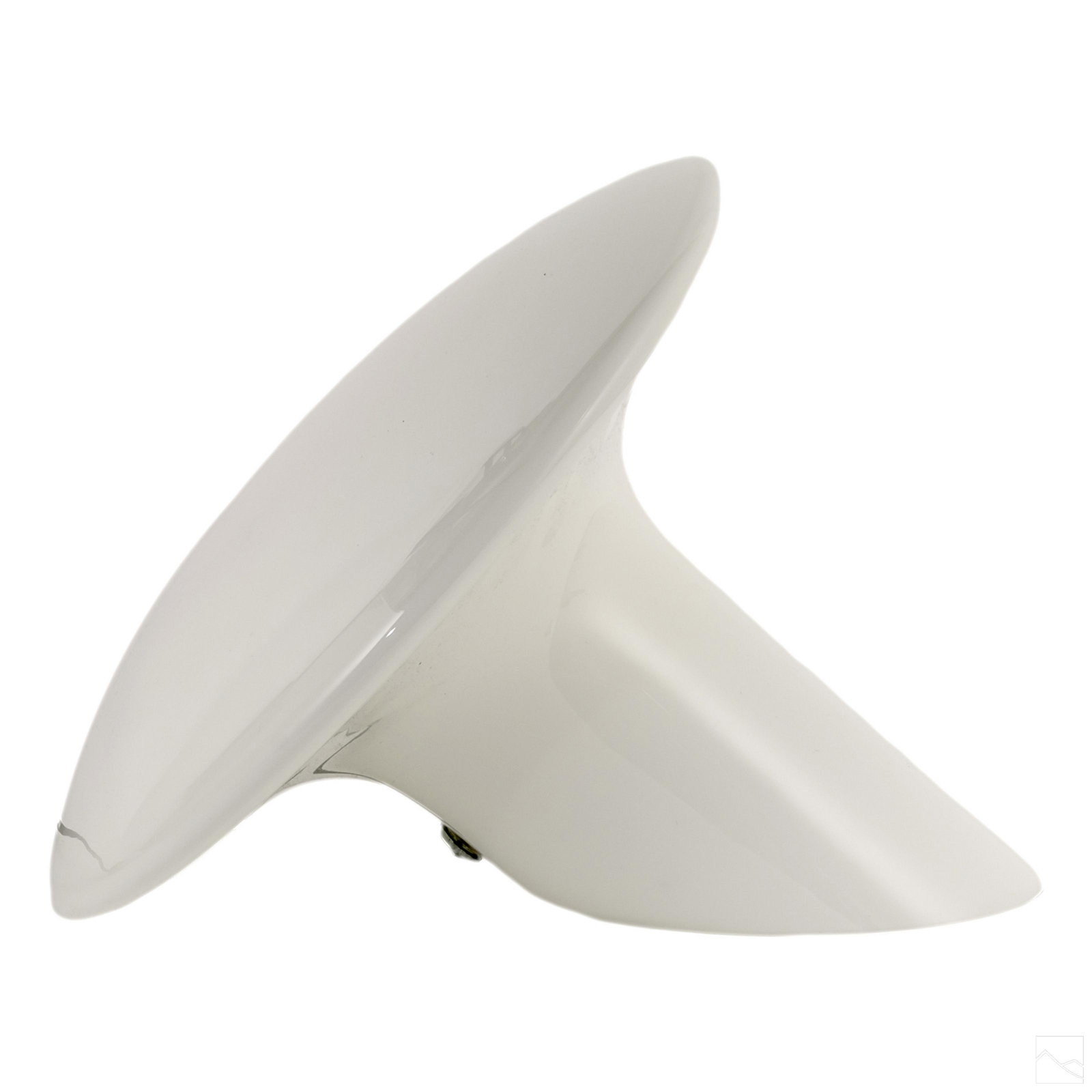 Gino Vistosi Italian White Glass Candia Floor Lamp (1 of 6)