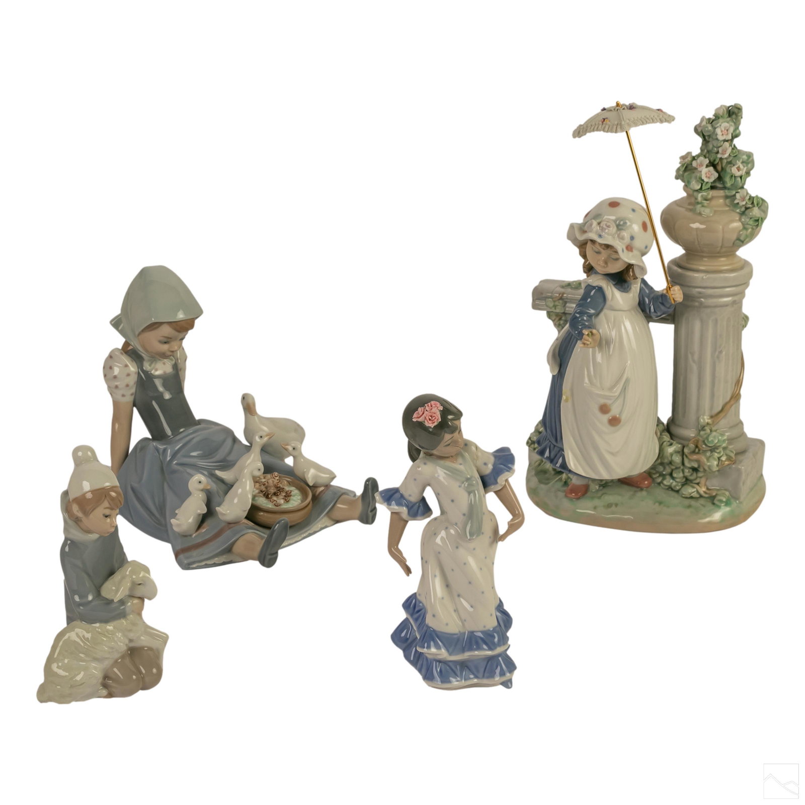 Lladro Spanish Porcelain Figurine Sculptures LOT (1 of 16)