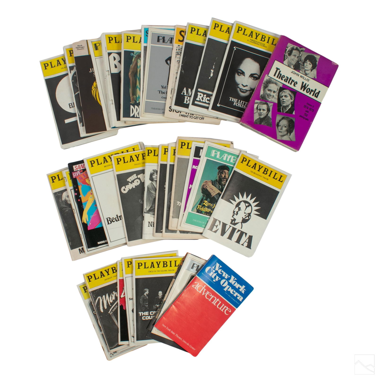 HUNDREDS of Broadway Playbill & Showbill Magazines (1 of 4)
