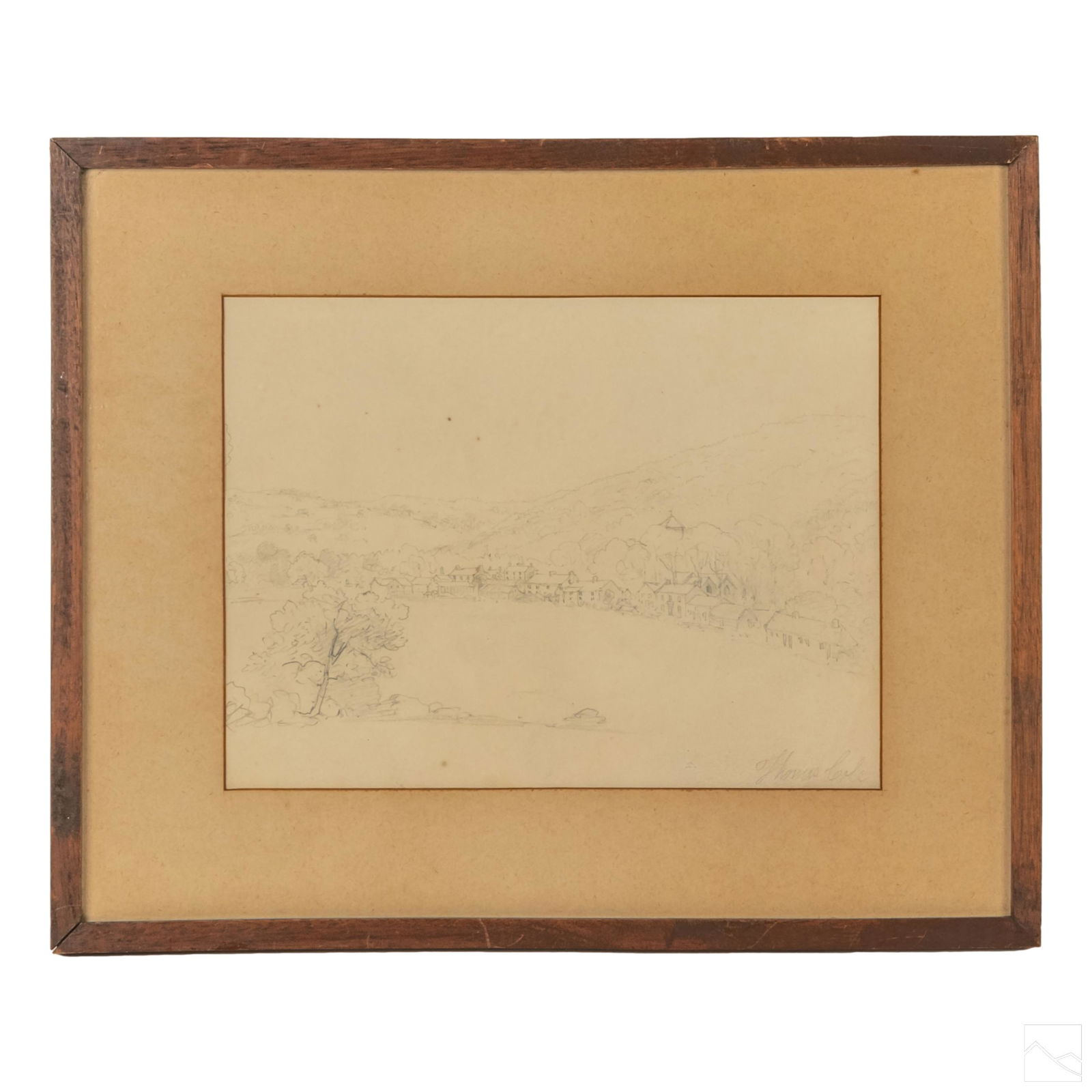 Thomas Cole (1801-1848) Hudson River School Sketch (1 of 5)
