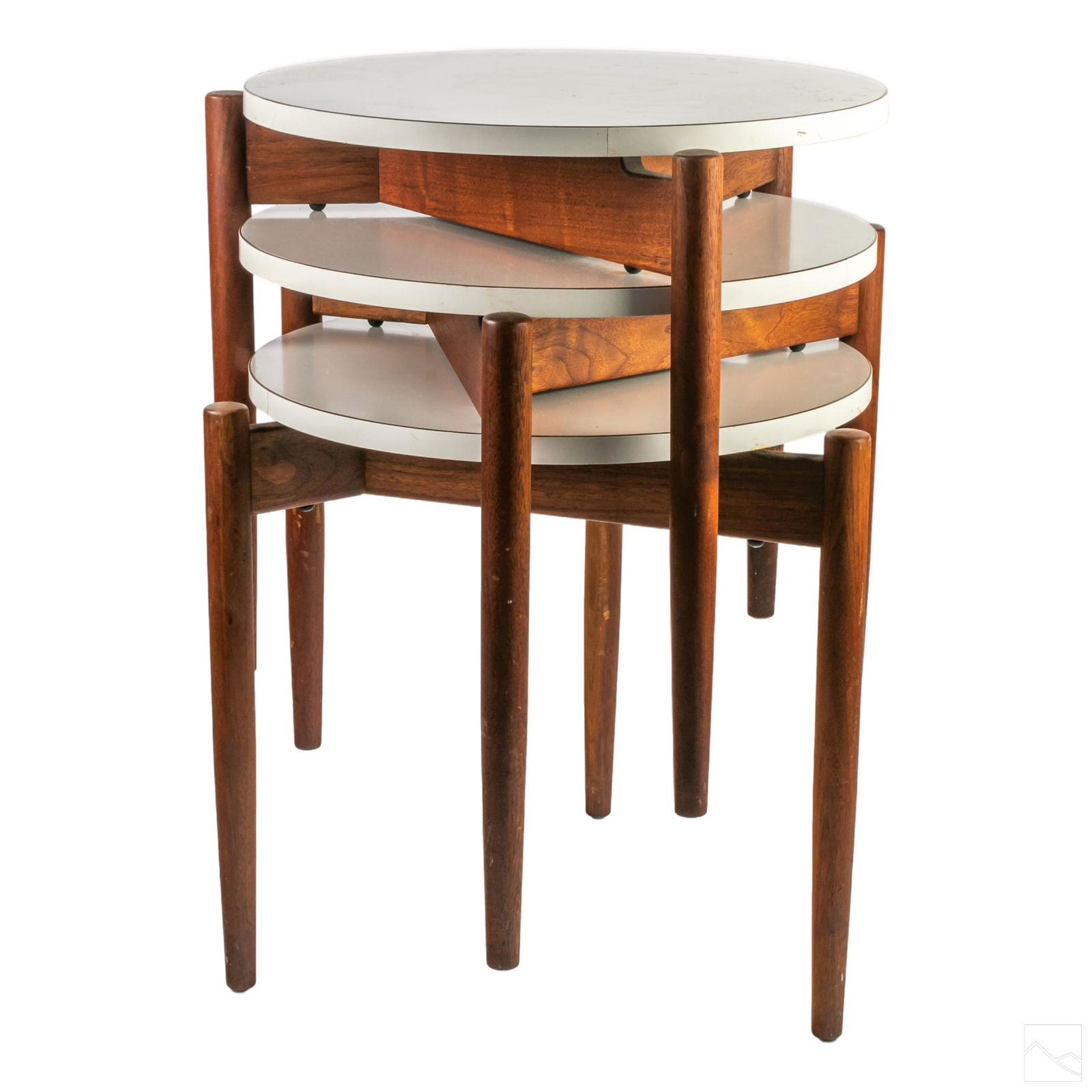 Jens Risom Mid Century Modern Stacking Tables Set (1 of 8)