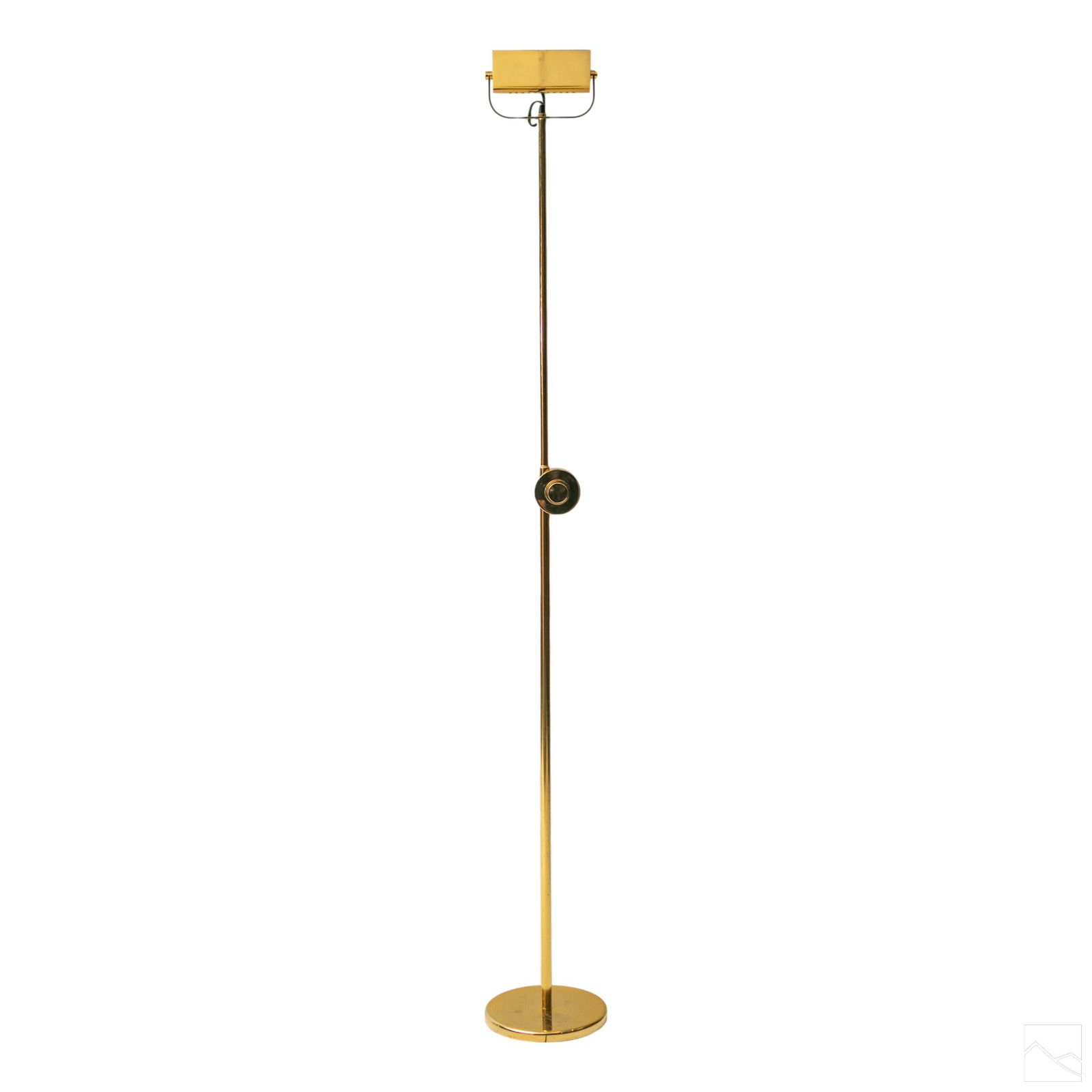Relco Italian Modern Adjustable Brass Floor Lamp (1 of 6)