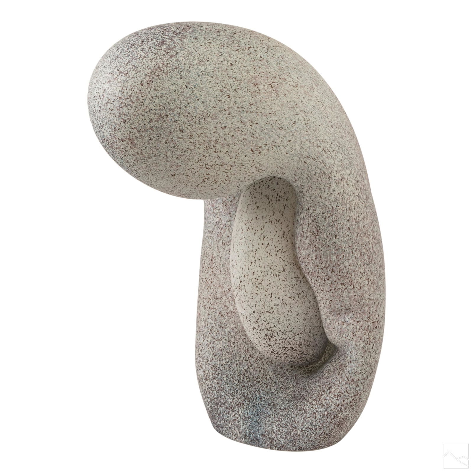 Modern Abstract Figural Studio Art Glass Sculpture (1 of 5)