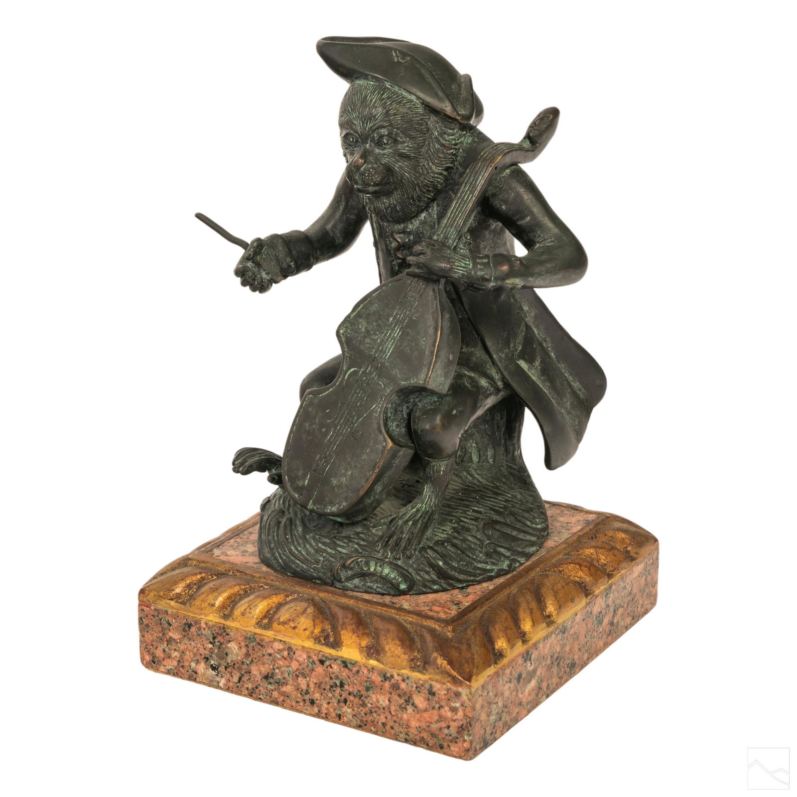 Bronze Antique Monkey Sculpture after J.J. Kandler (1 of 3)