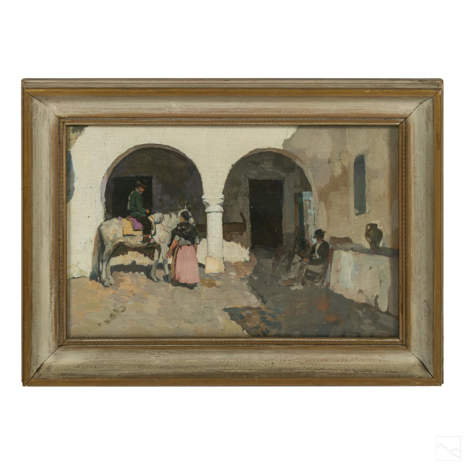 James Kerr Lawson 1864-1939 Spanish Genre Painting (1 of 3)