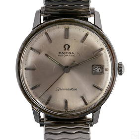 Omega Seamaster Date Steel Watch Ref. # 166.001 (1 of 7)