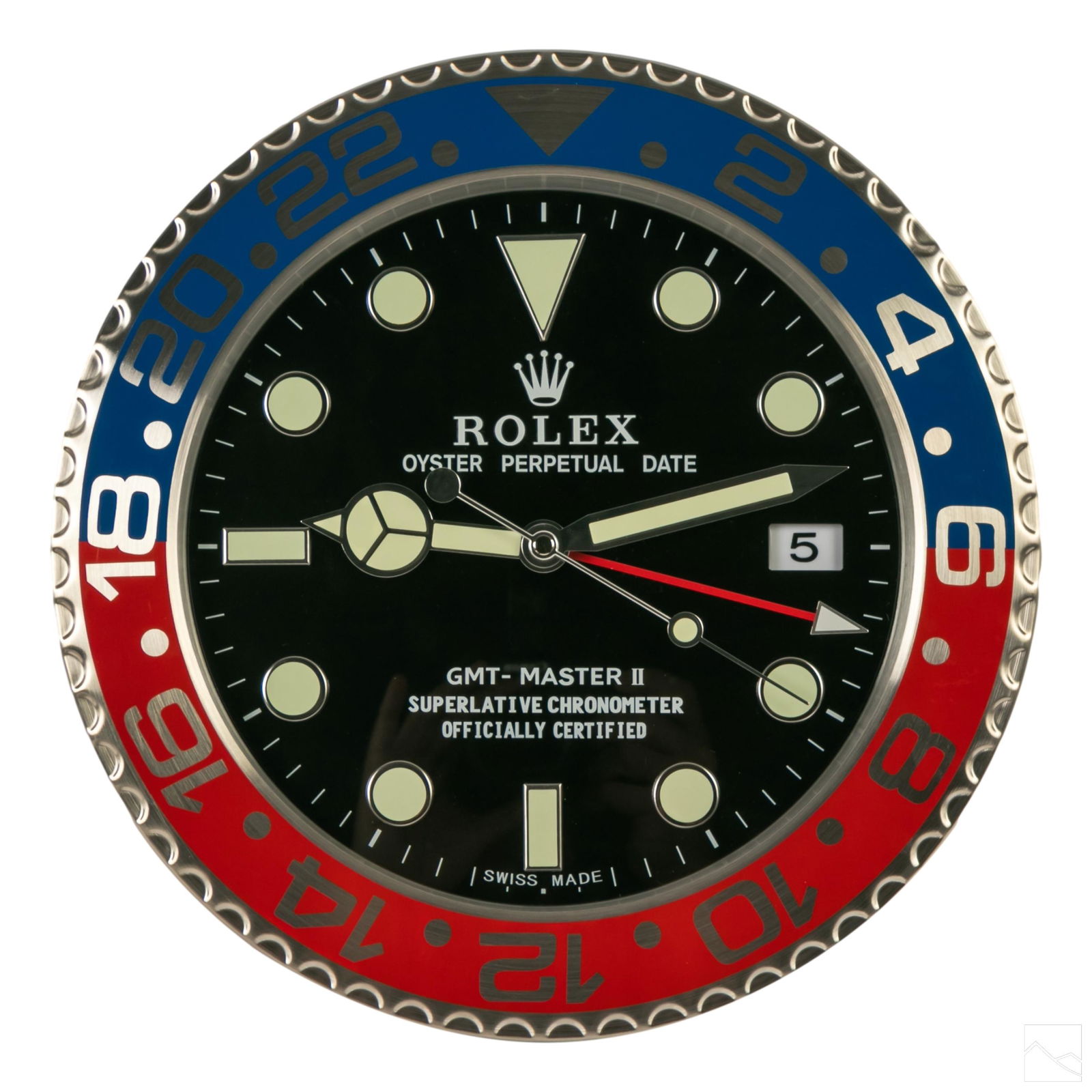 Rolex GMT Master II Pepsi Dealers Display Clock (1 of 4)