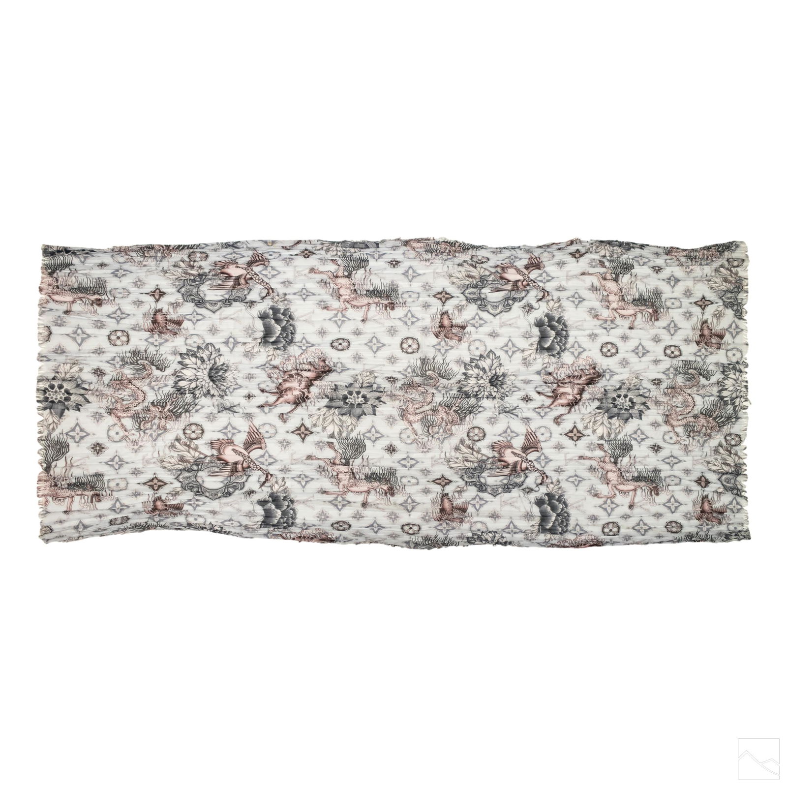 Louis Vuitton LV Silk Blanket Shawl Oversize Scarf (1 of 4)