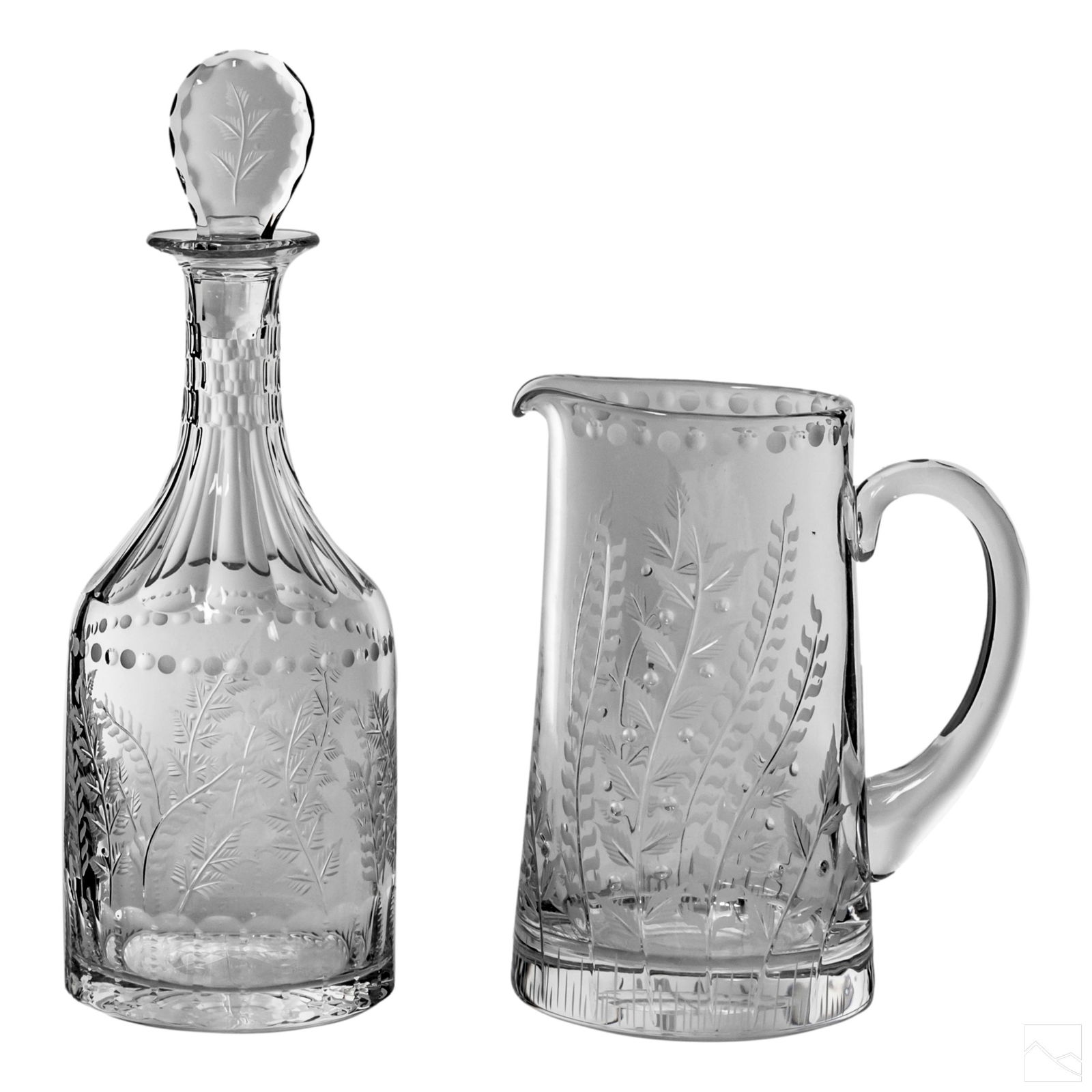 William Yeoward English Crystal Pitcher & Decanter (1 of 5)