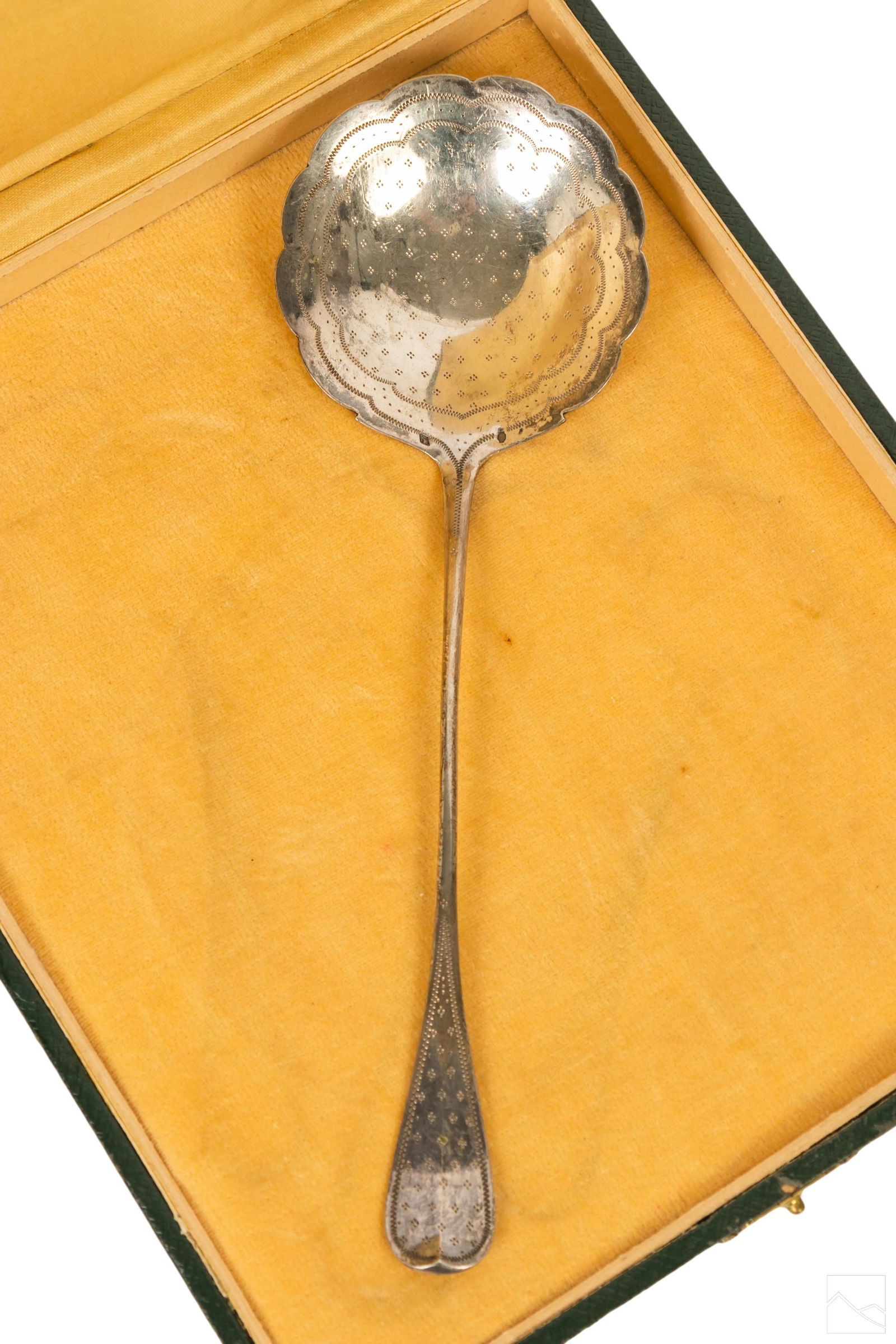 Orbann 19C French Antique Silver Serving Spoon 54g (1 of 5)