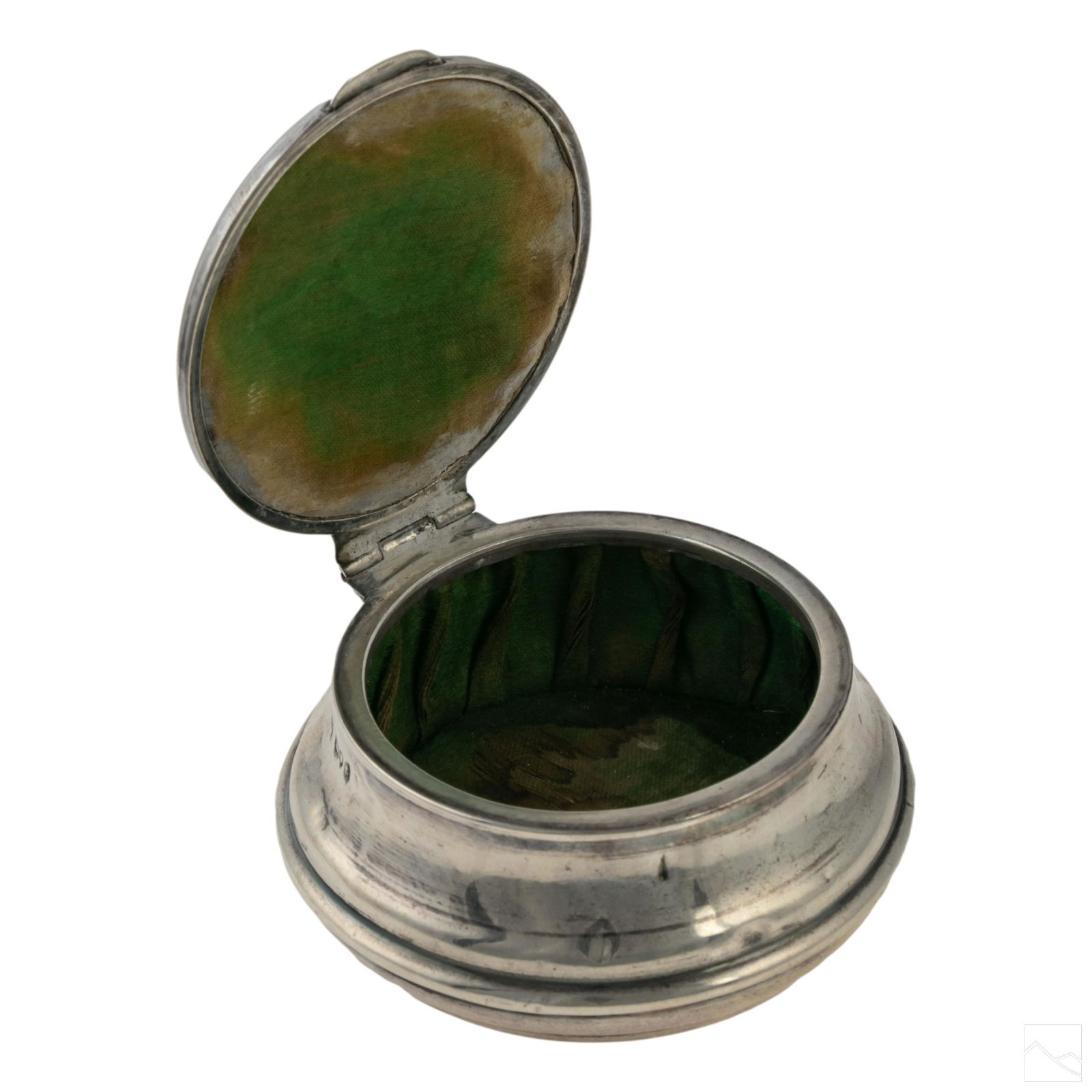 English Edwardian 1914 Sterling Silver Trinket Box (1 of 4)